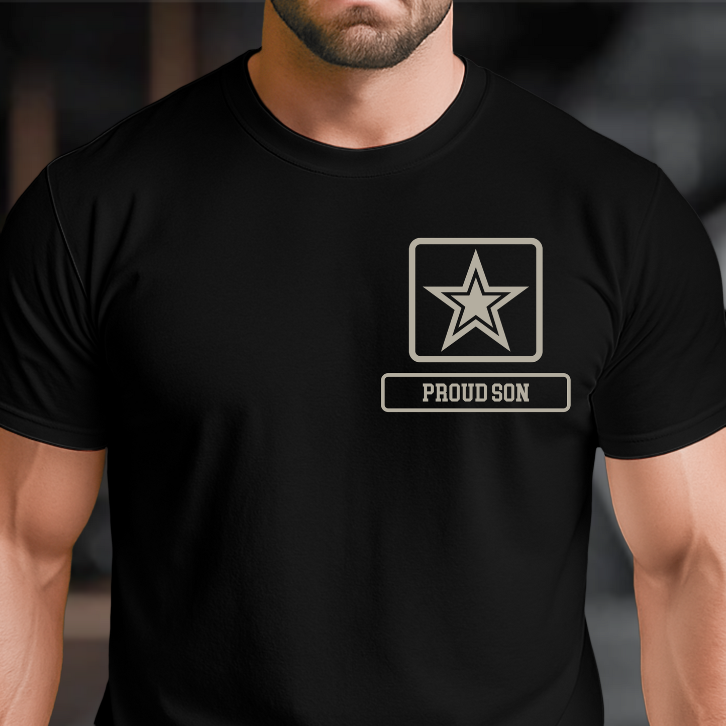 Proud-Mom Dad Family Of A U.S Sodier Retro Flag - Personalized ShirtProud Mom Dad Family Of A U.S Sodier Retro Flag2