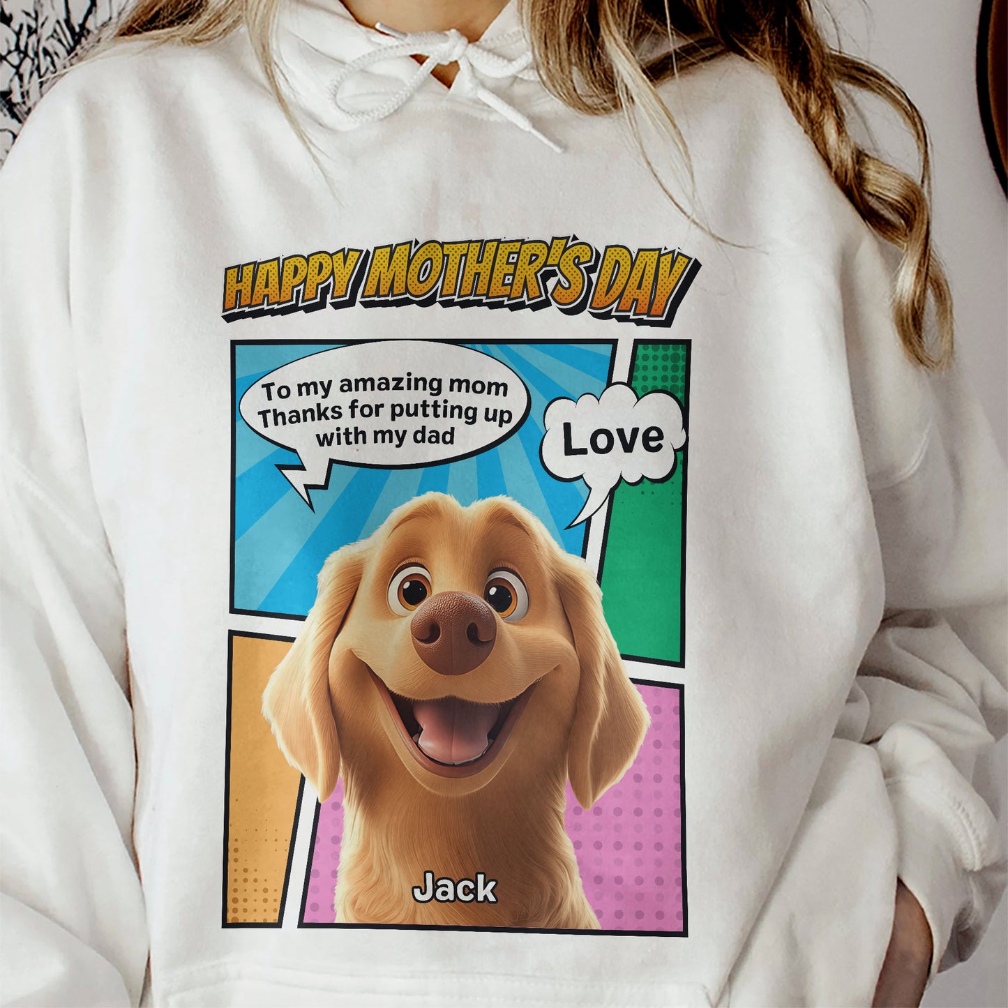 Thanks For Putting Up With My Dad - Personalized Shirt