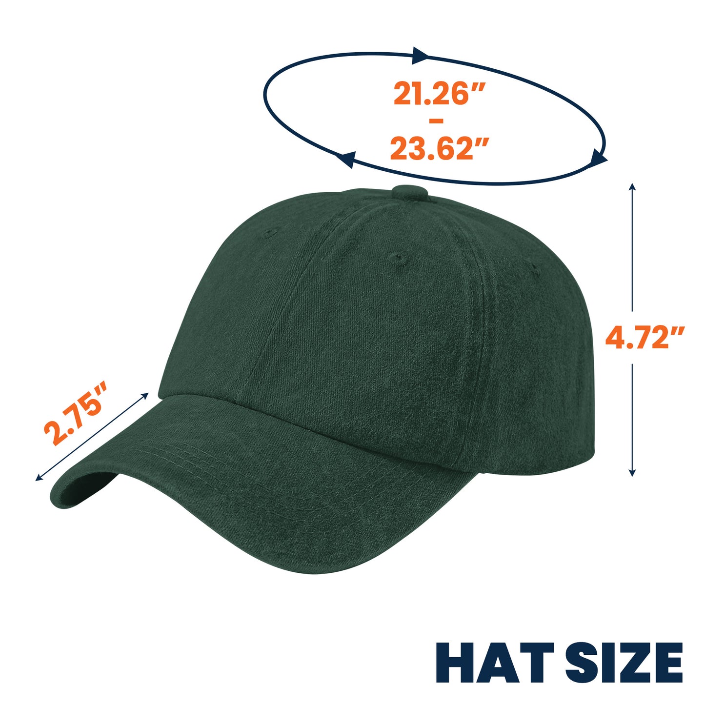 The Treat Dealer - Personalized Distressed Denim Cap