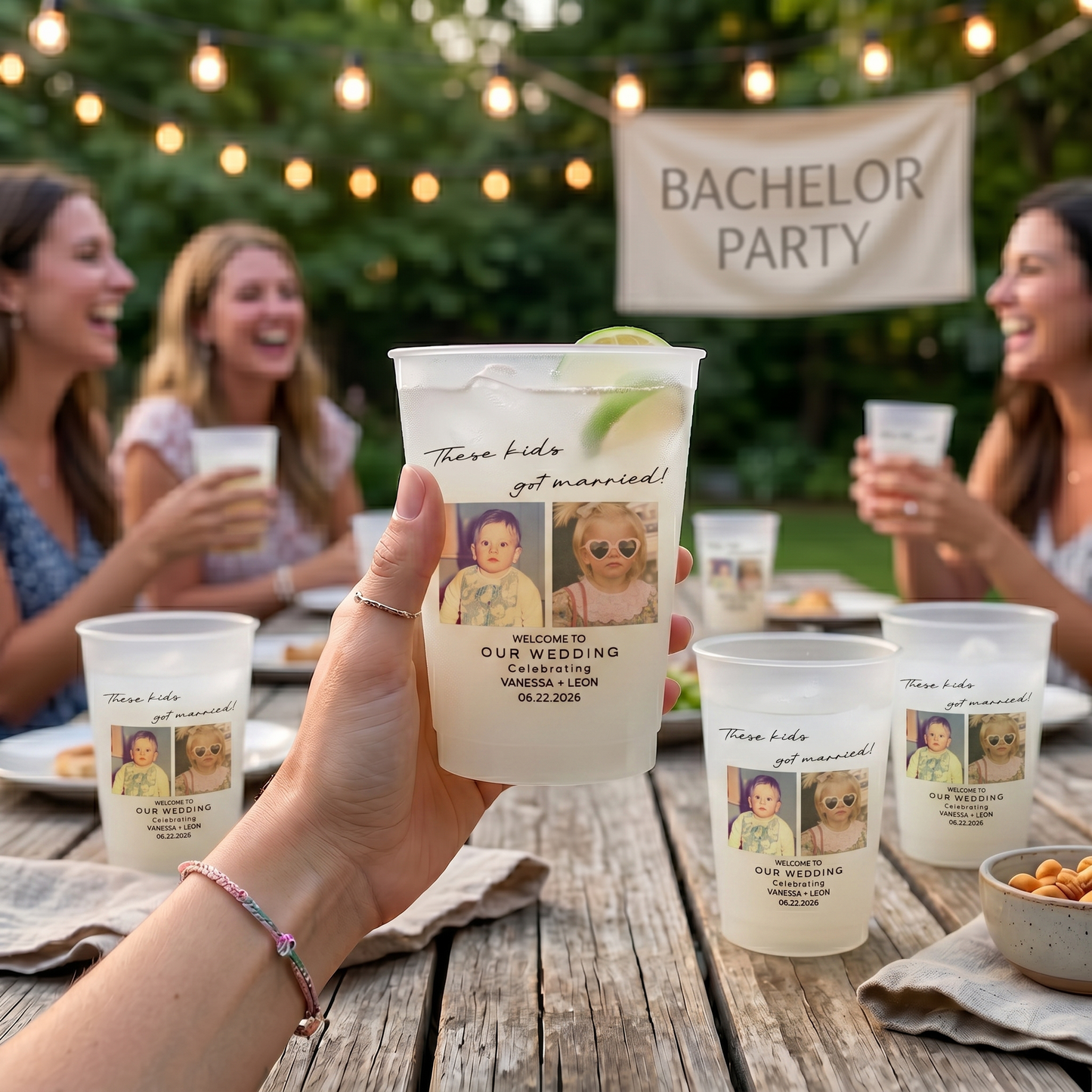 These-Kids-Got-Married!-Wedding-Reception-Favors,-Modern-Wedding-Decor-Personalized-Cups-5