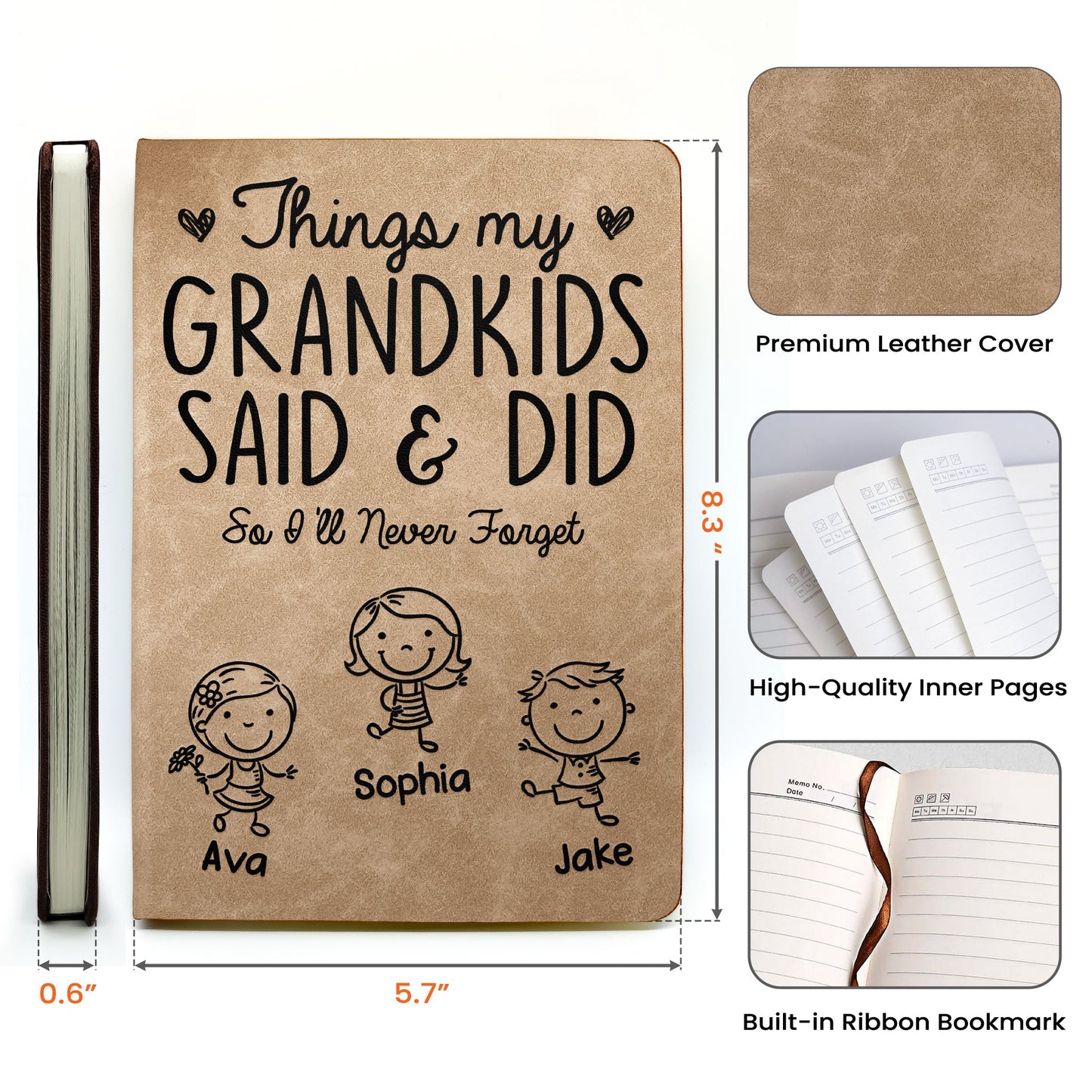 Things_My_Grandkids_Said_Did_Personalized_Leather_Journal_5