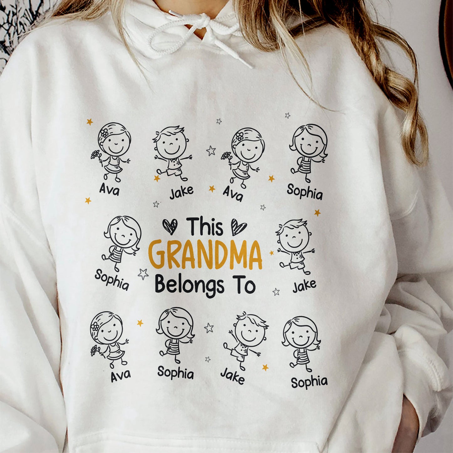 This Grandpa Belongs To Doodle - Personalized Shirt