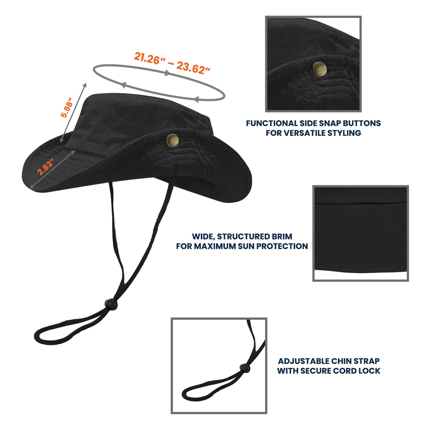 This Grandpa Belongs To Handprints - Personalized Bucket Hat