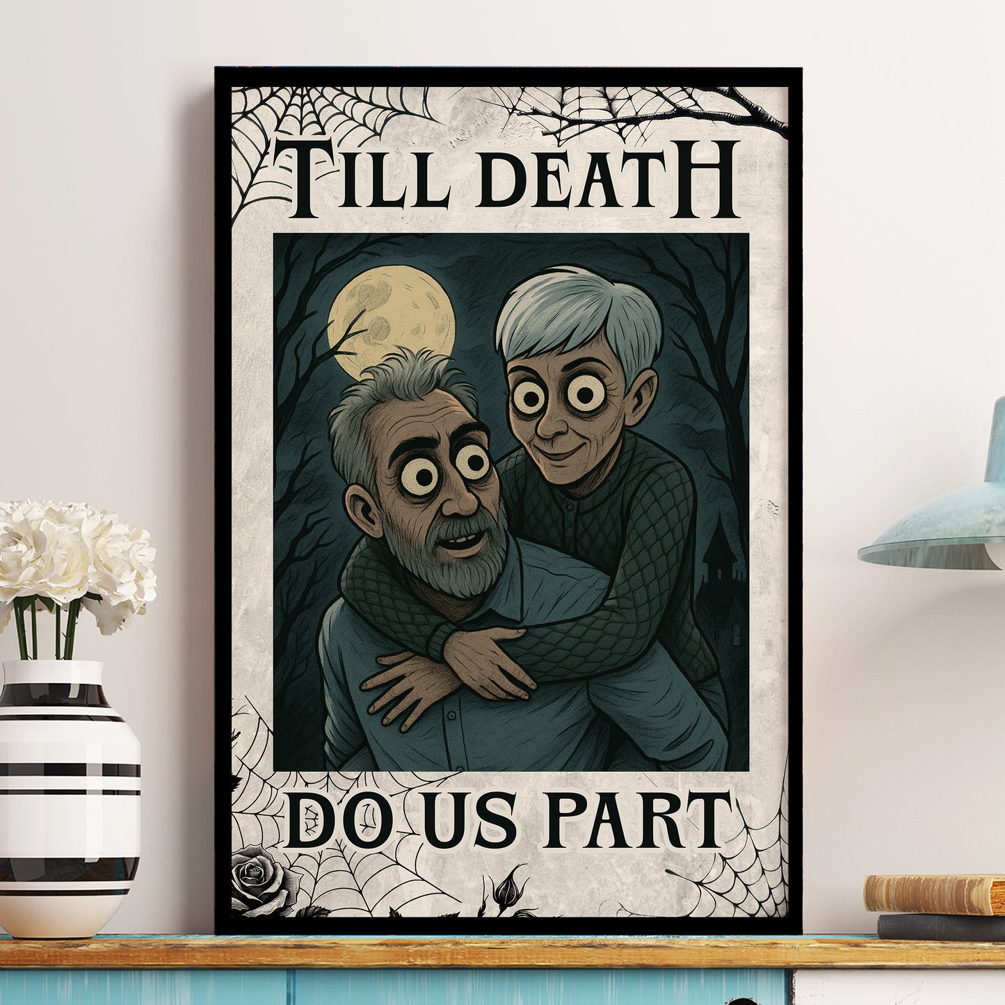 Till Death Do Us Part - Personalized Photo Poster