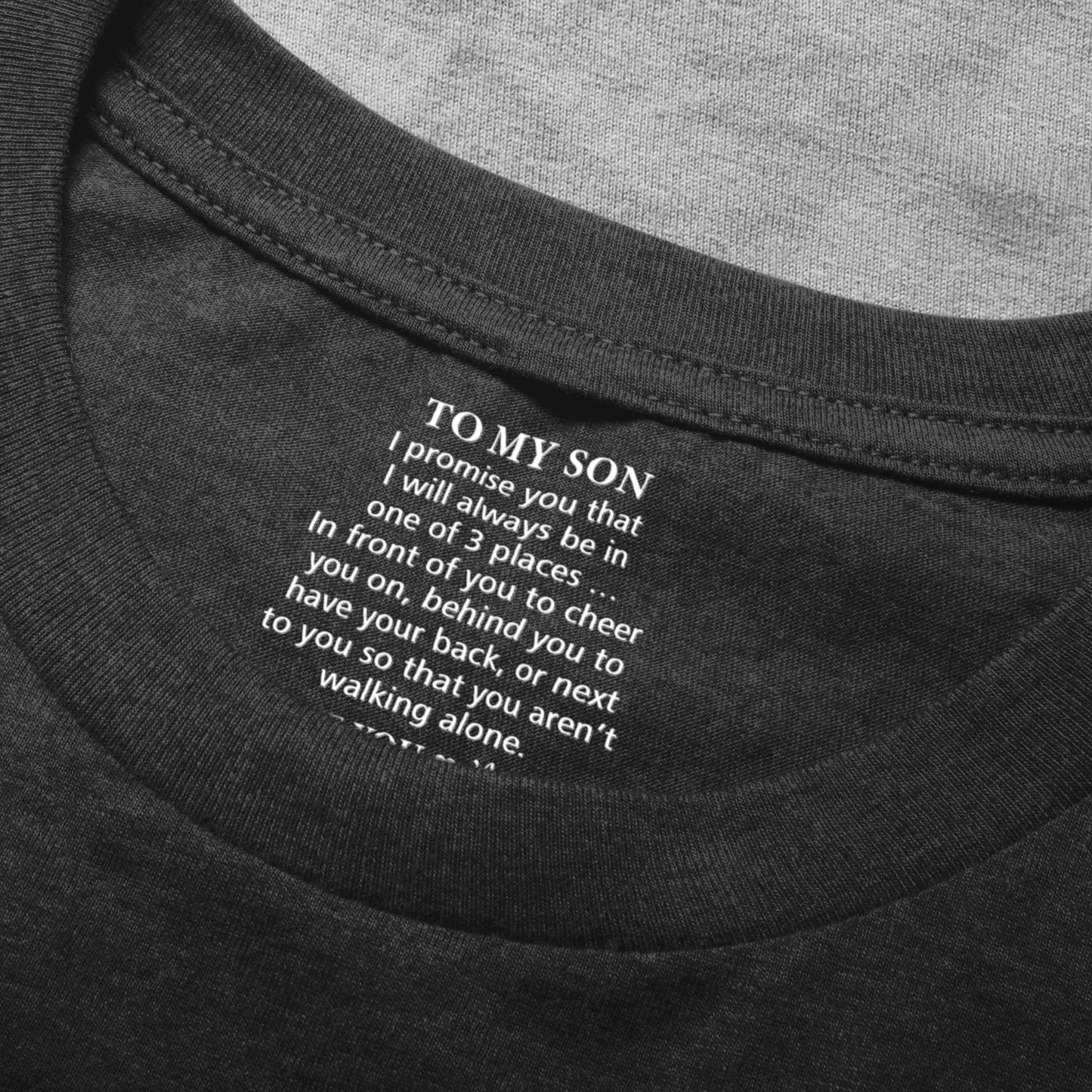 To_My_Son_You_Aren_T_Walking_Alone_Gift_For_Him_Personalized_Shirt_5