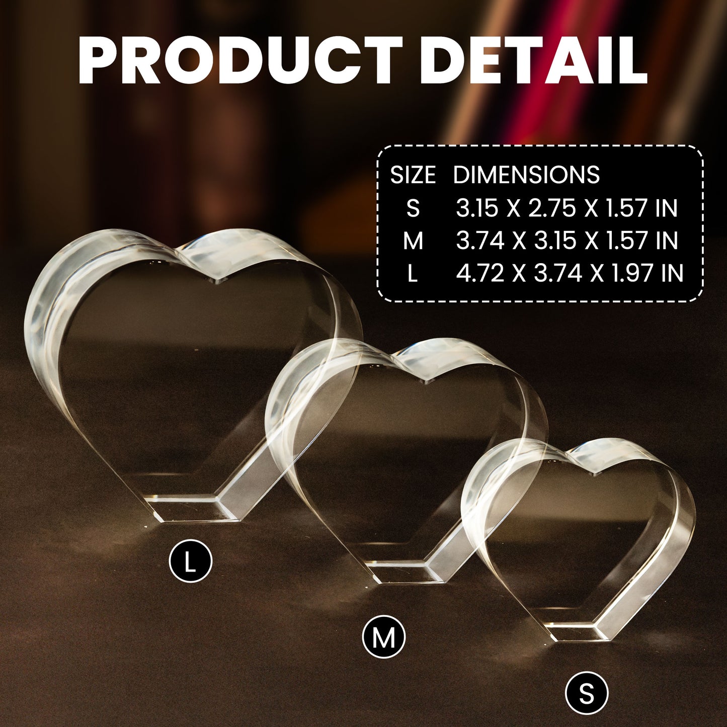 Together Since Couple - Custom 2D Crystal Photo