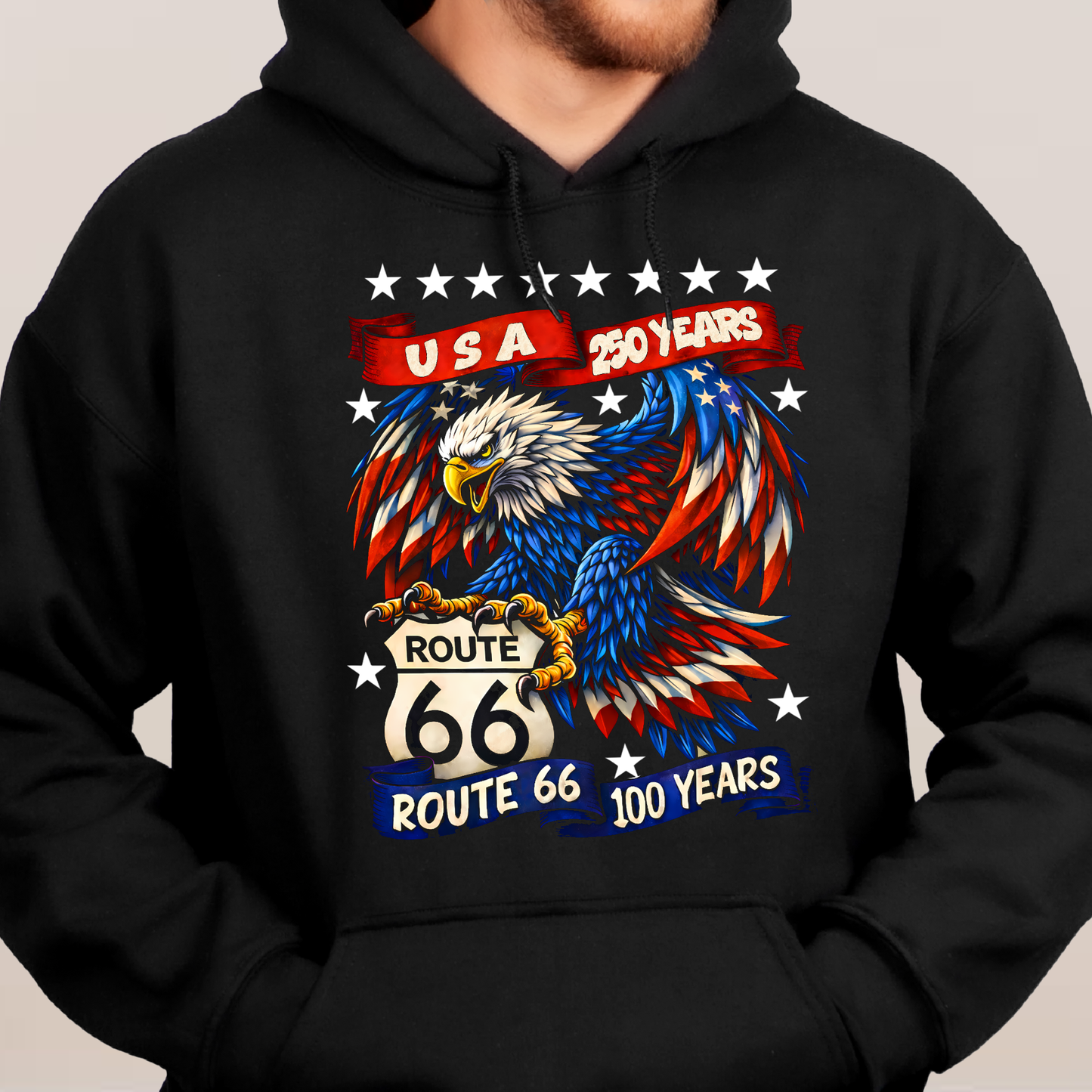 USA 250 Route 66 100 Years - Shirt