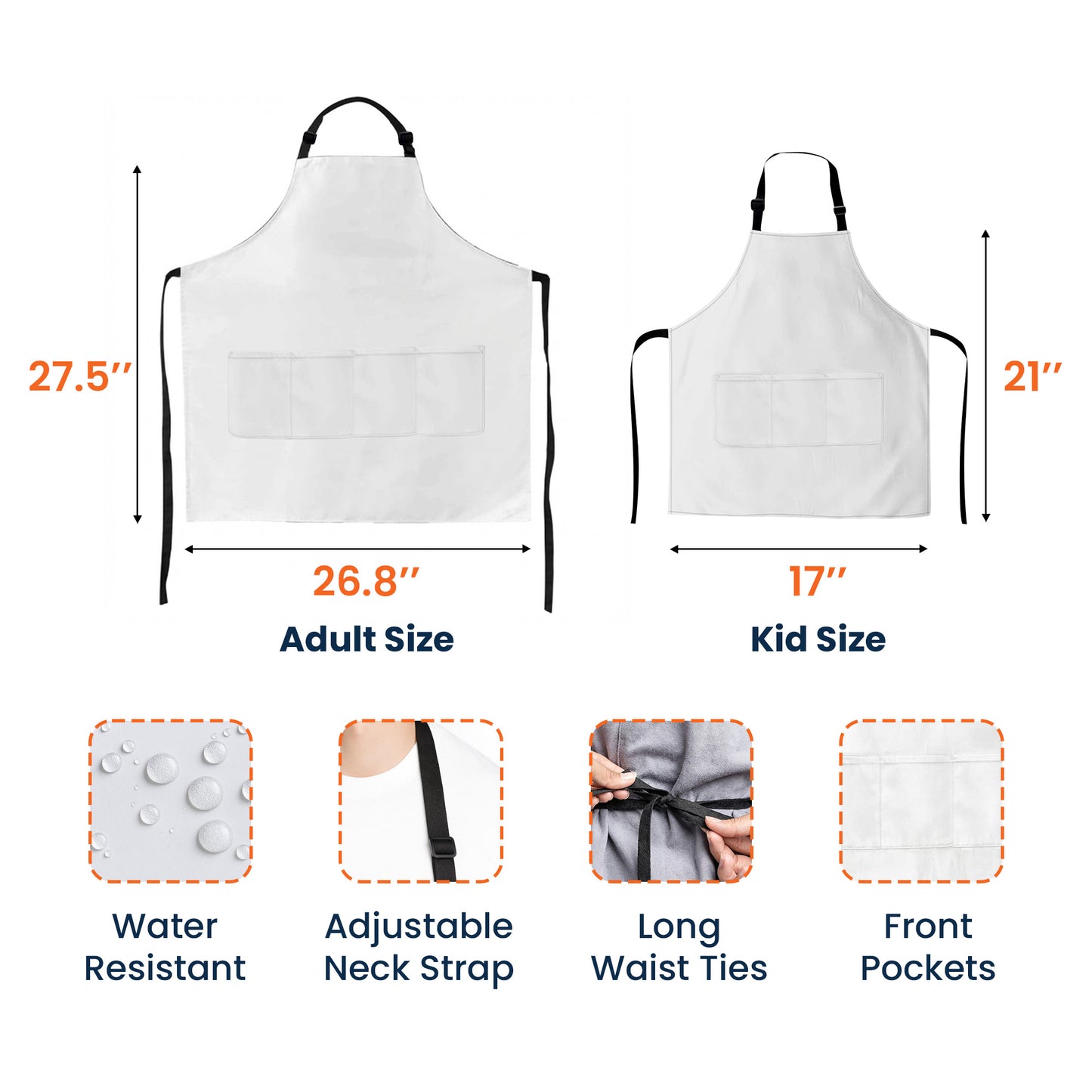 Vintage Monogram - Personalized Apron