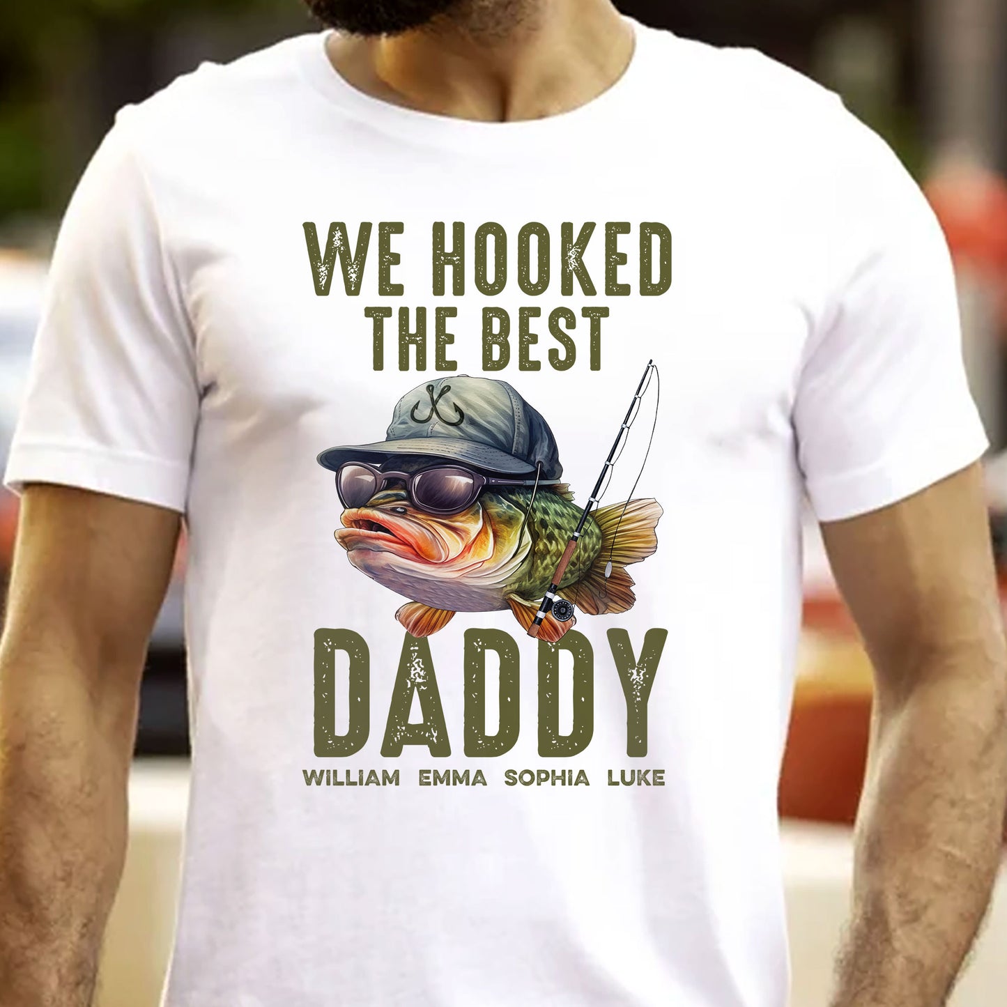 We Hooked The Best Dad, Grandpa - Custom Father's Day Gift Set