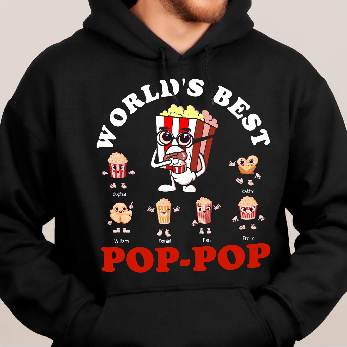 World's Best Pop-Pop - Personalized Shirt