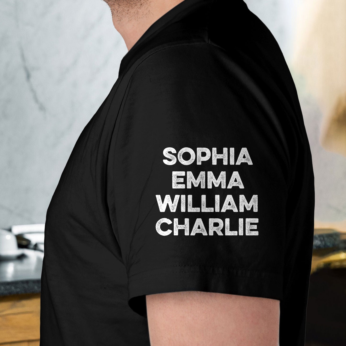 You Can't Tell Me What To Do You Are Not My Grandkids Ver 1 - Names On Sleeve - Personalized Shirt