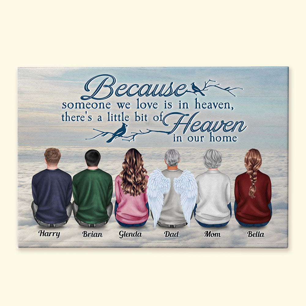 because-someone-we-love-is-in-heaven-personalized-wrapped-canvas-christmas-gift-for-family-memorial-canvas-remembrance-canvas-macorner for Because Someone We Love Is In Heaven Free Printable Because Someone We Love Is In Heaven - Personalized Wrapped Canvas - Christmas Gift For Family, Memorial Canvas, Remembrance Canvas – Macorner for Because Someone We Love Is In Heaven Free Printable