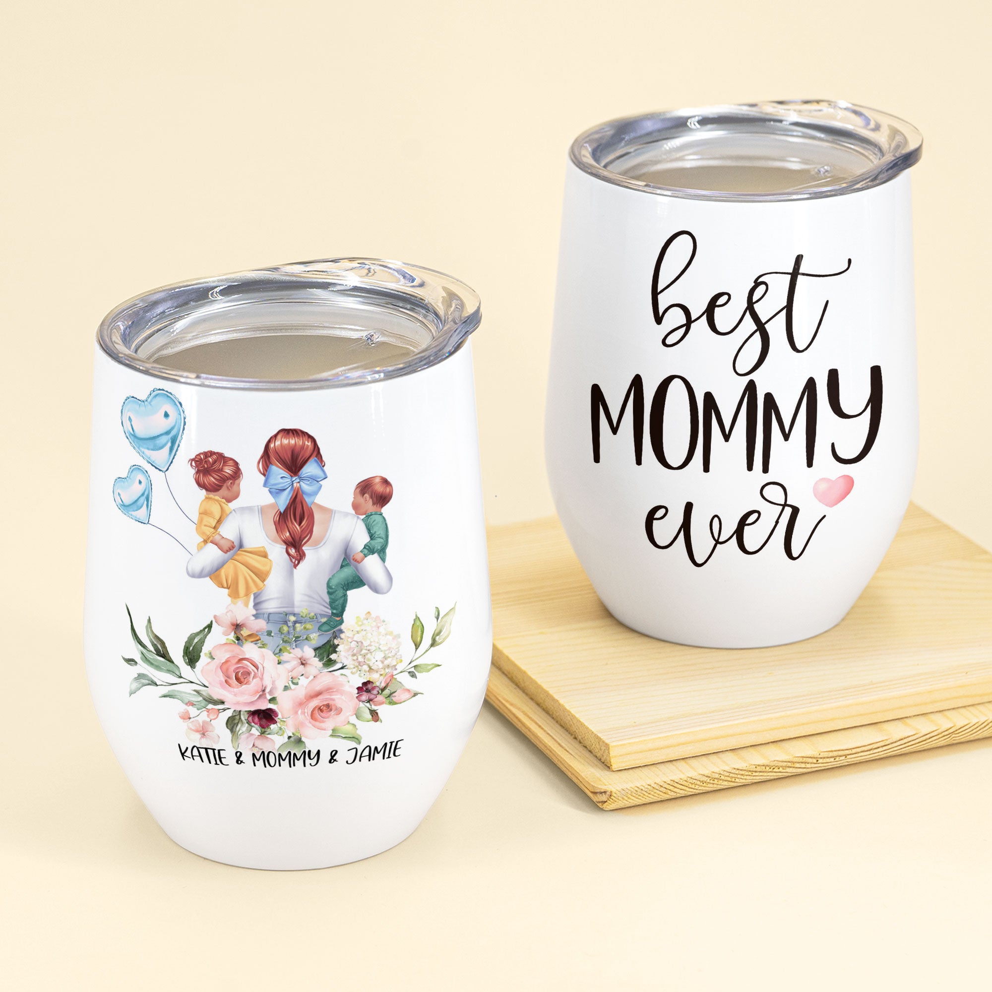 Mother's Day Best Mom Ever Photo Tumbler