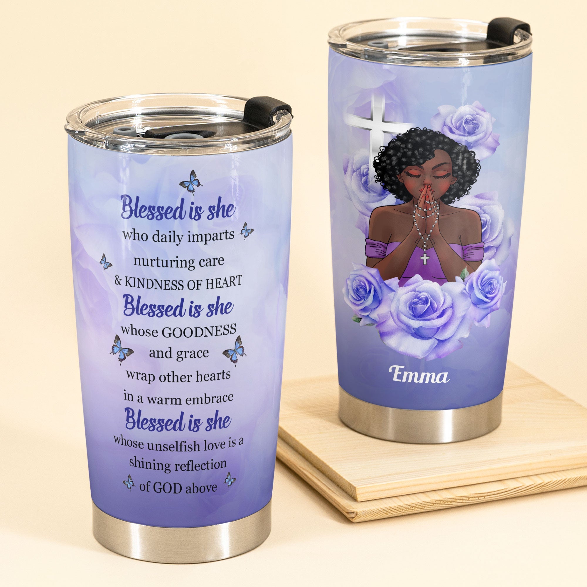 Birthday Girl Tumbler, Personalized Unique Happy Tumbler Queen