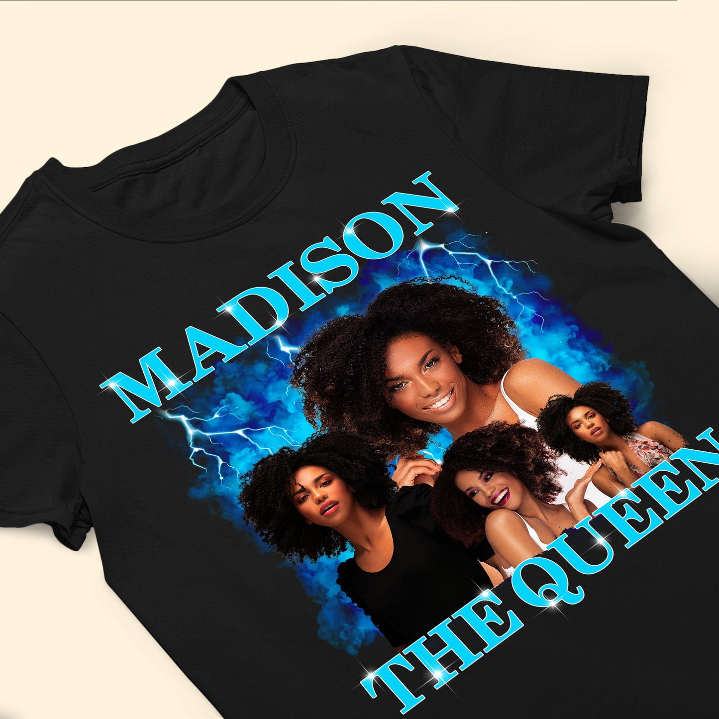 Bootleg Shirt Rap Style Vintage Tee - Personalized Photo Comfort Tee