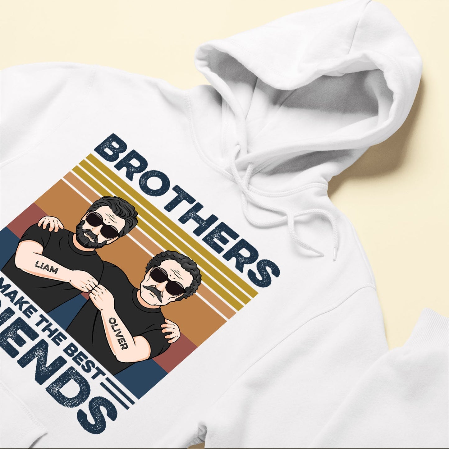 Brothers Make The Best Friends - Personalized Shirt - Birthday Gift For Brothers