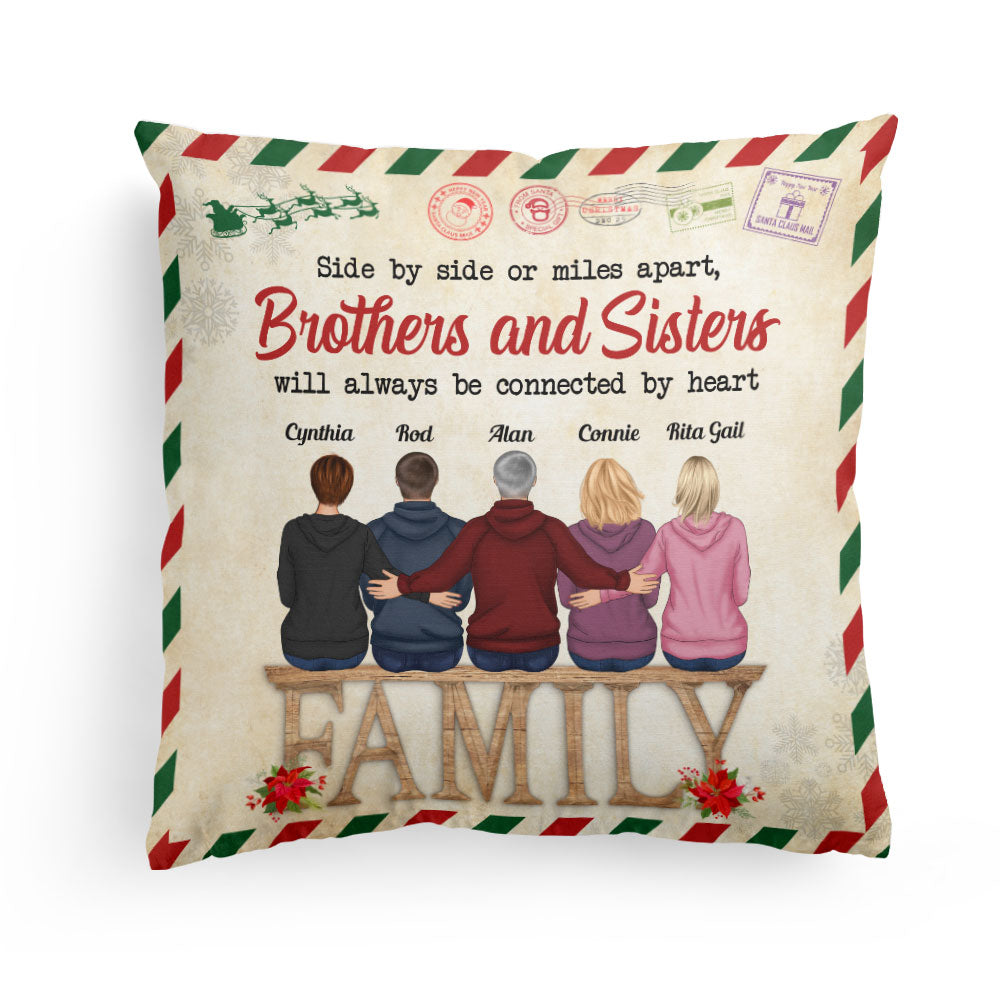 Family Ohana Quote Themed Linen Throw Pillow Cushion Insert..christmas/birthday  Gift. 