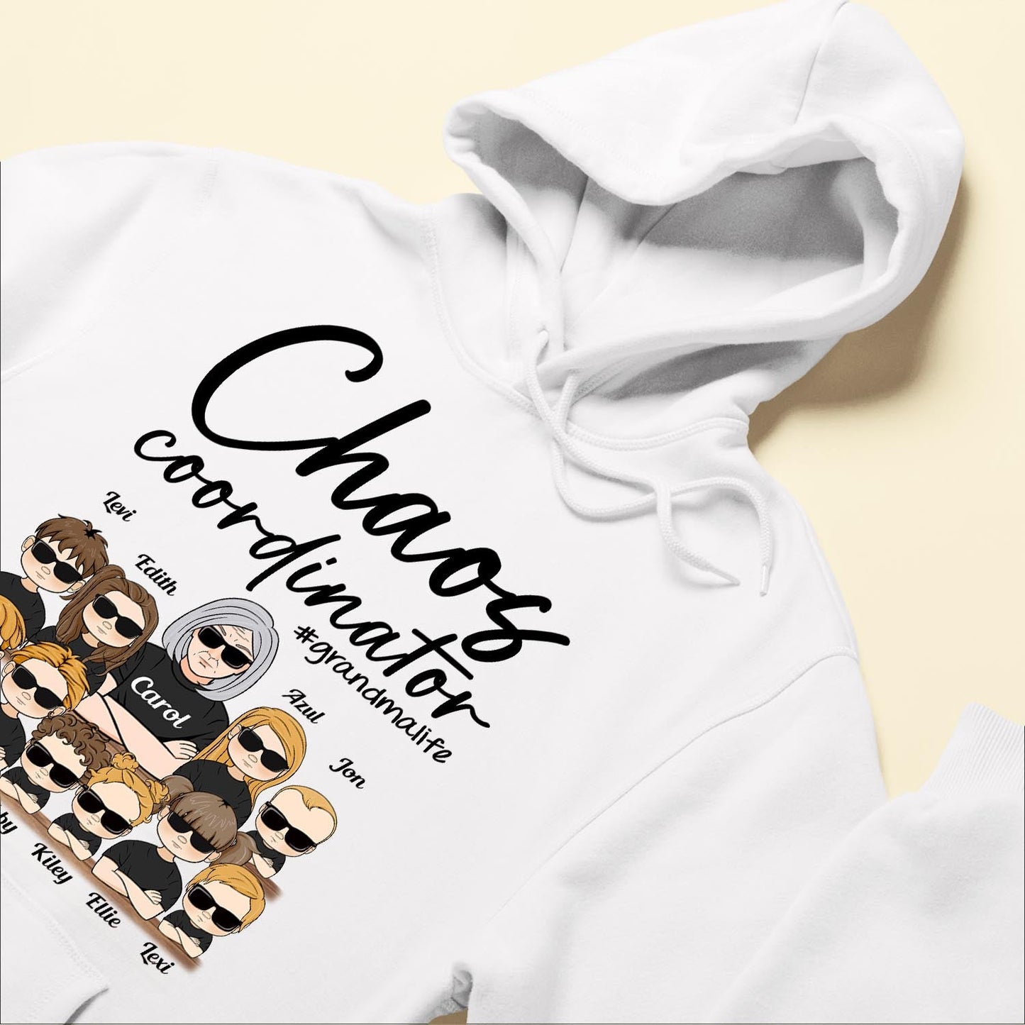 Chaos Coordinator - Personalized Shirt - Birthday, Mother's Day, Funny Gift For Mom, Mother, Grandma, Nana, Mimi
