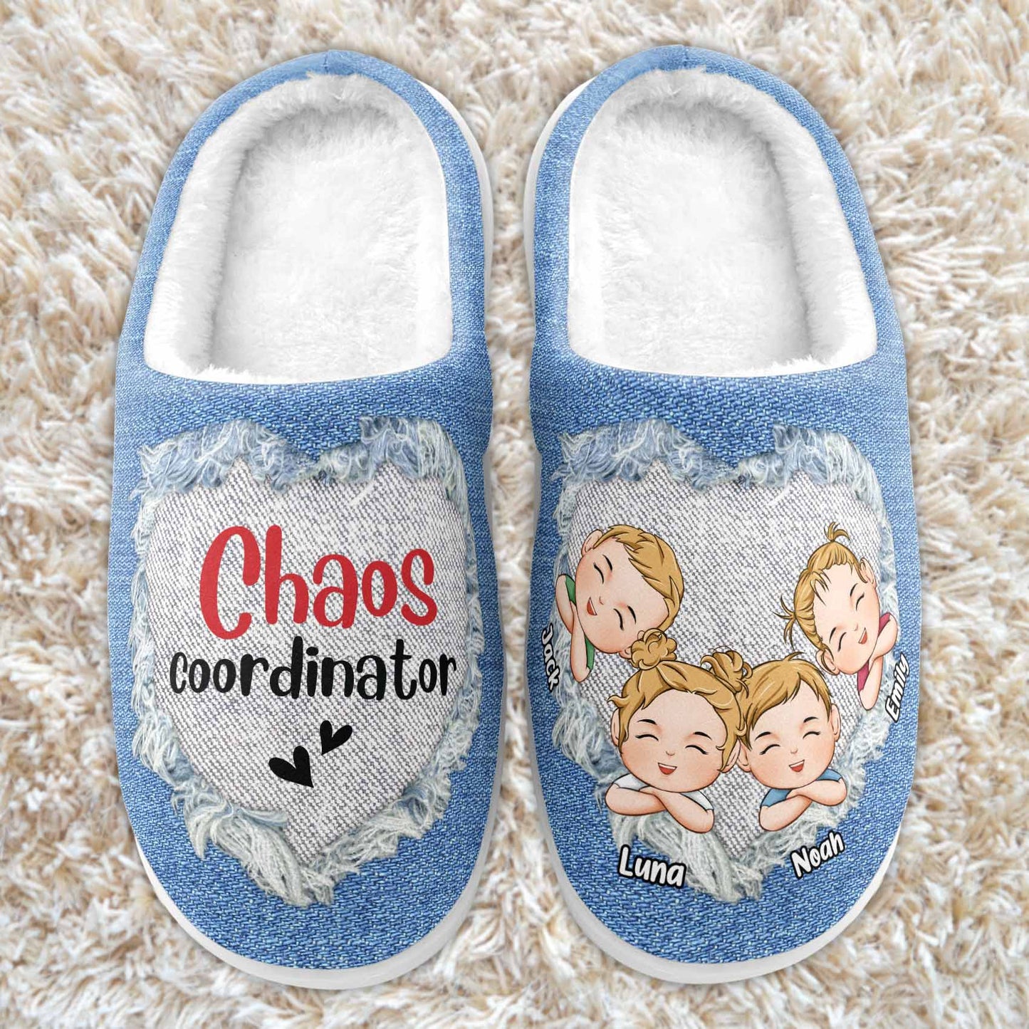 Chaos Coordinator - Personalized Slippers