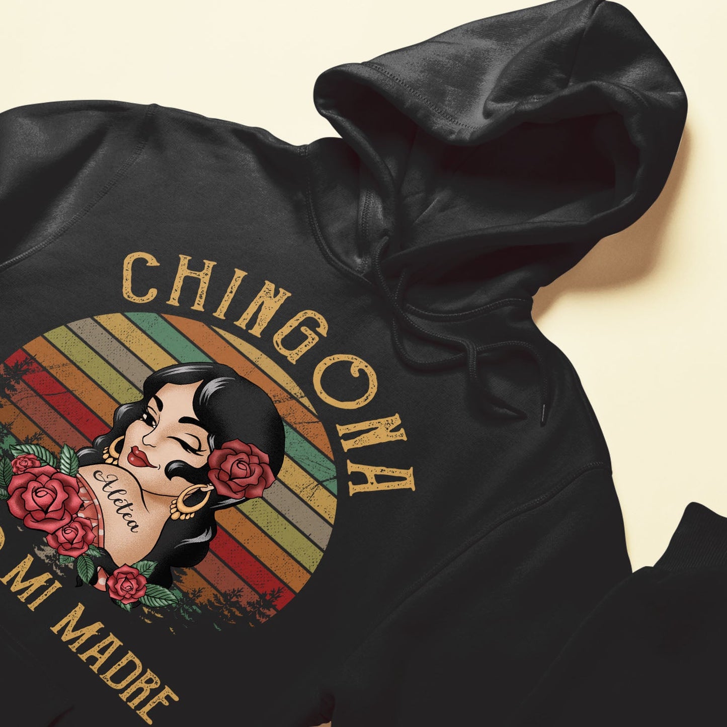 Chingona Como Mi Madre - Personalized Shirt - Hispanic Month Gift For Hispanics & Latinos
