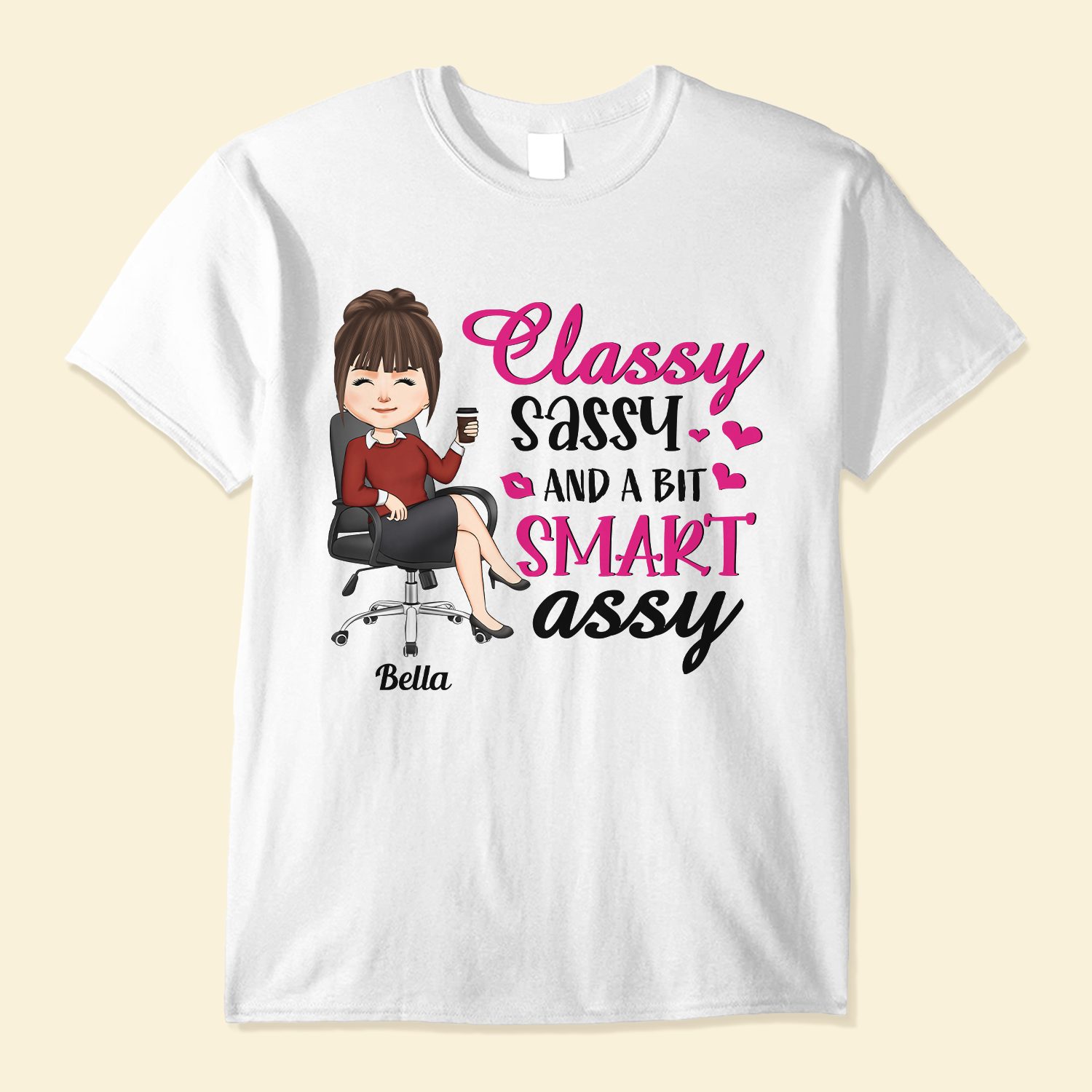 Short, Sassy, cute & Classy - Funny Ladies T Shirt trending Summer Fashion  top