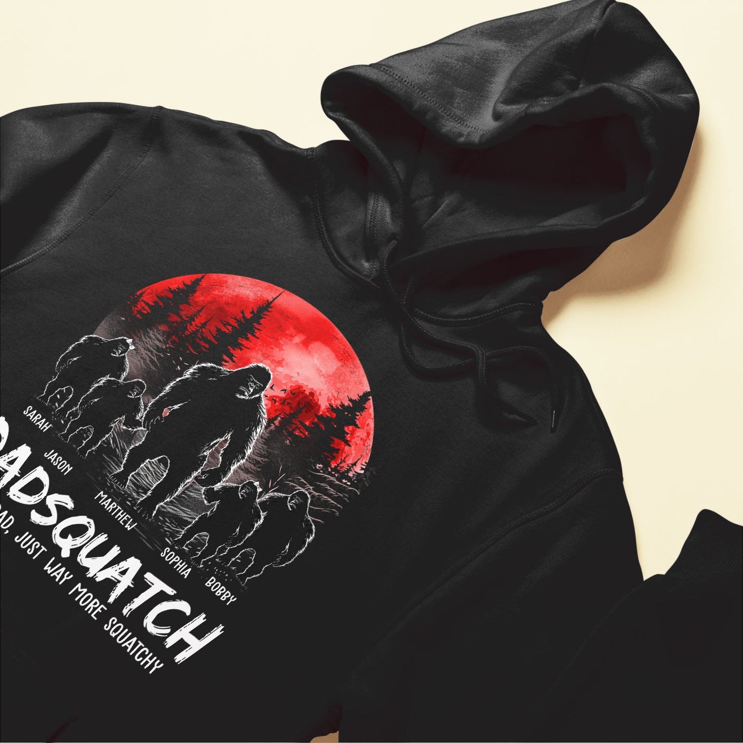 Dadsquatch, Like A Dad, Just Way More Squatchy - Personalized Shirt Father's Day - Version 2