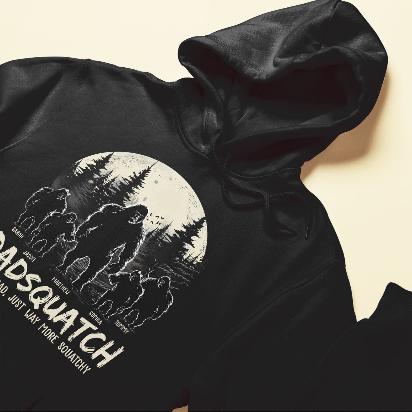 Dadsquatch, Like A Dad, Just Way More Squatchy - Personalized Shirt