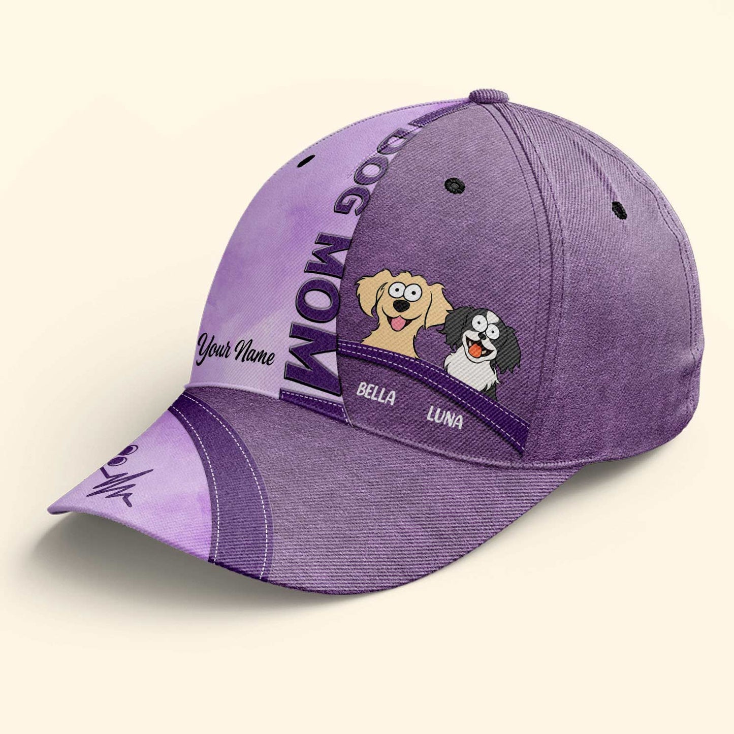 Dog Mom Dog Dad - Personalized Classic Cap