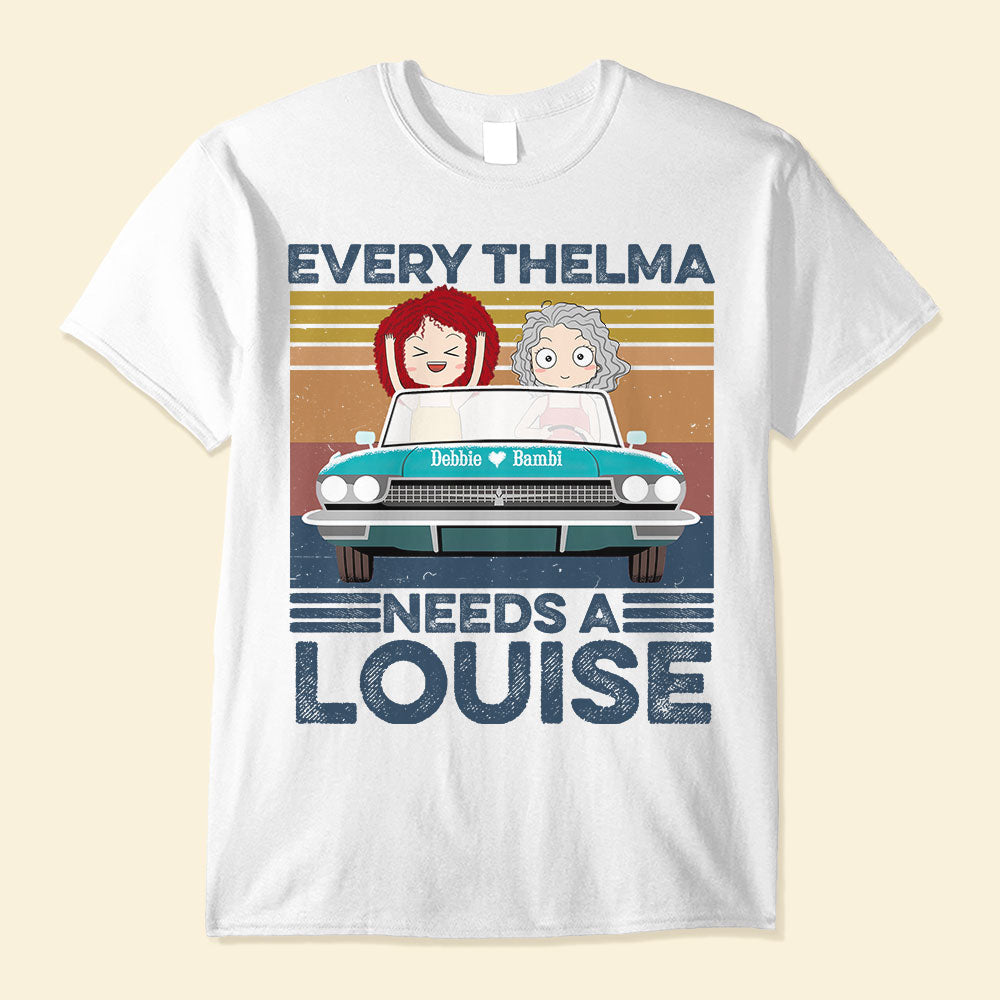 Shes My Thelma Im Her Louise T-Shirt Cute funny gift-PL – Polozatee