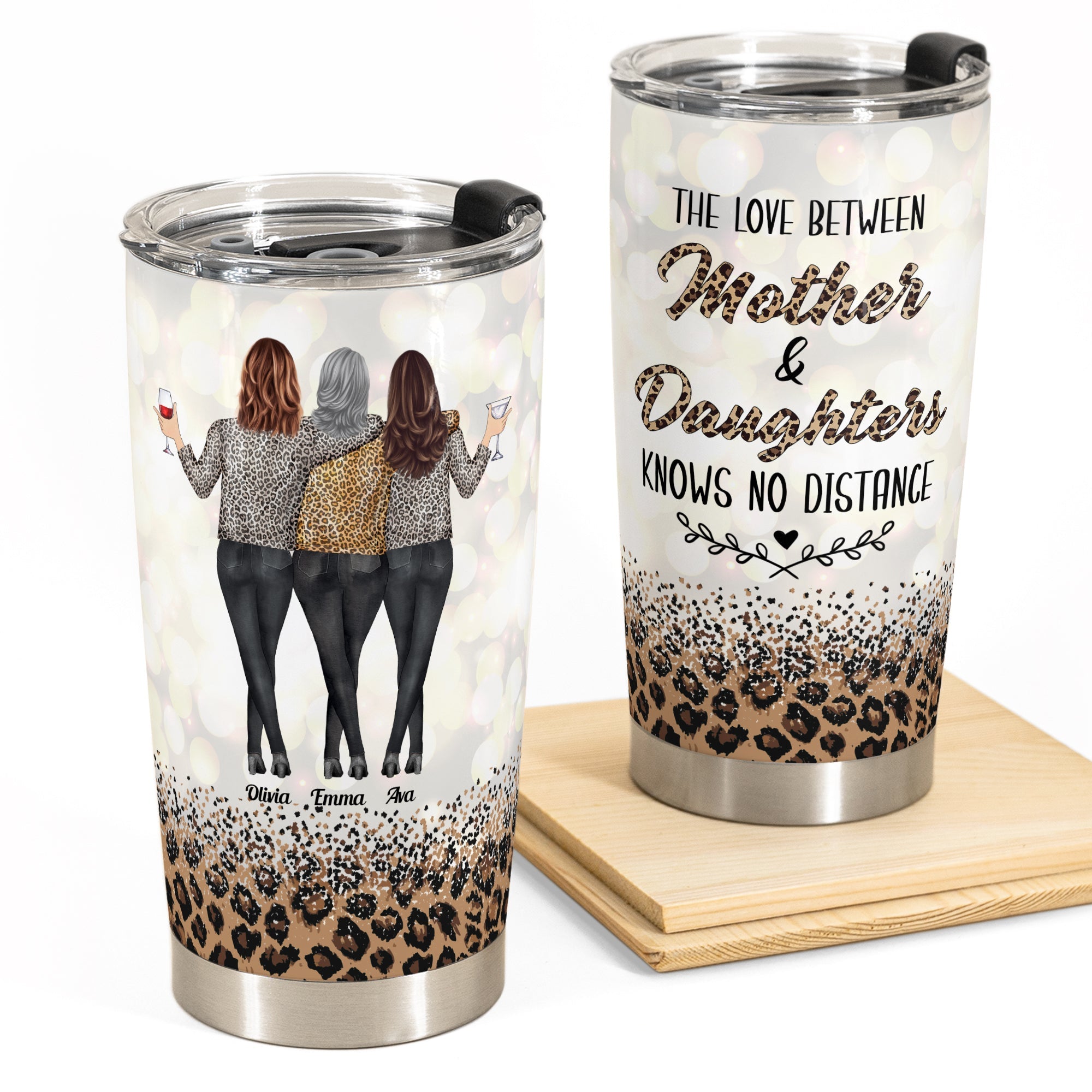 Tumbler Drinking Glass Unique Mom Gifts, Birthday Gifts for Mom