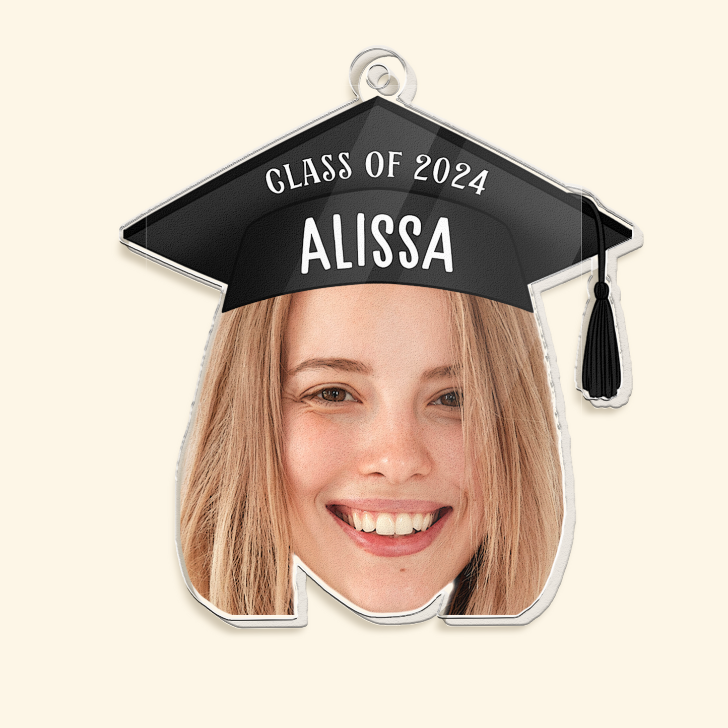 Graduation Custom Face - Personalized Acrylic Photo Keychain