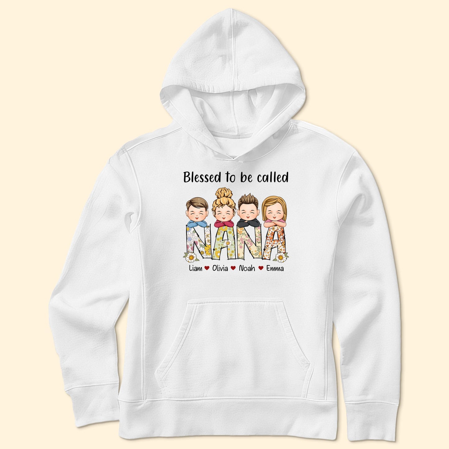 Grandma, Love You - Personalized Shirt