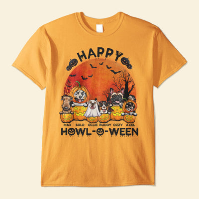 Happy Howl-O-Ween - Personalized Shirt
