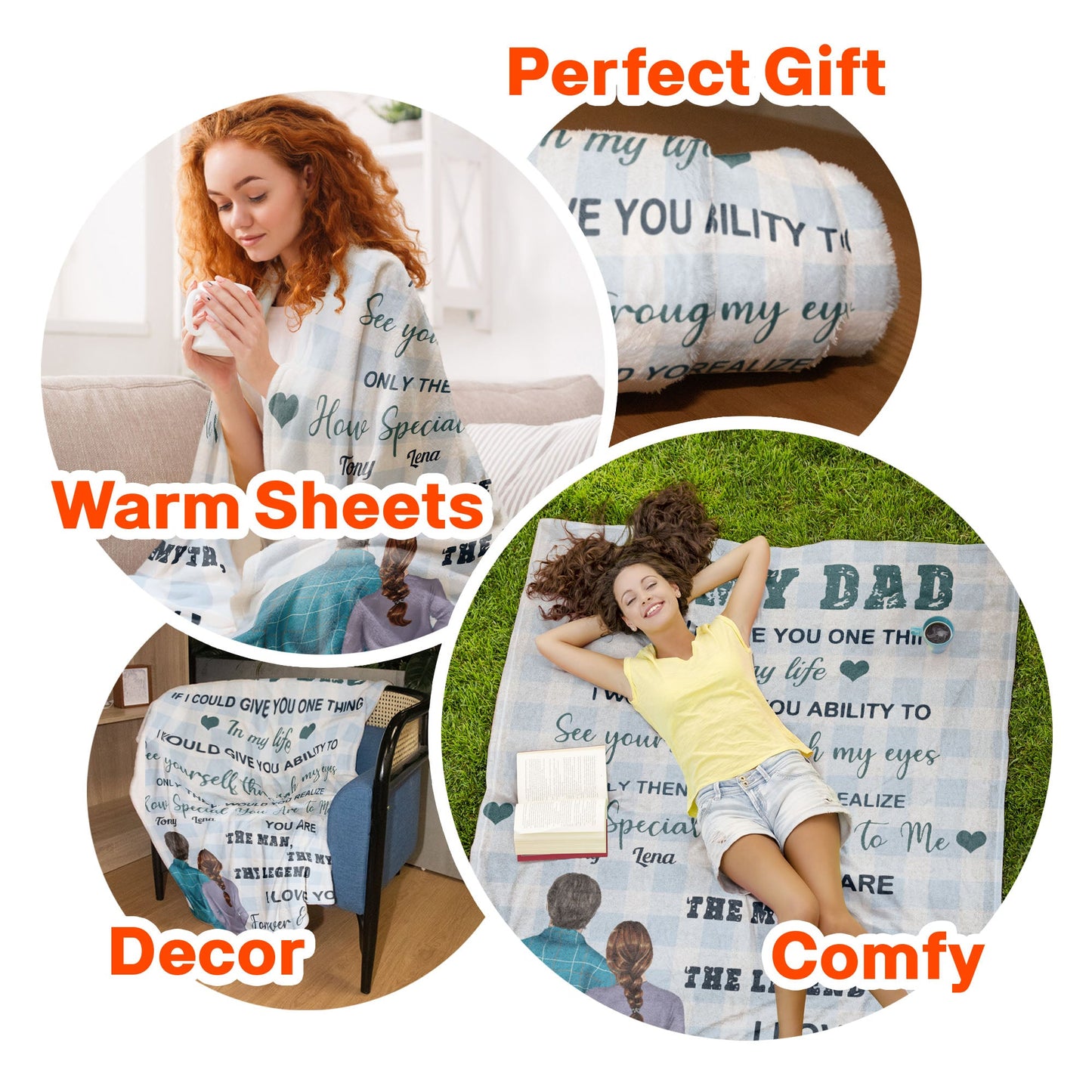 Father's Day Gifts, How Special You Are To Me Daddy - Personalized Blanket