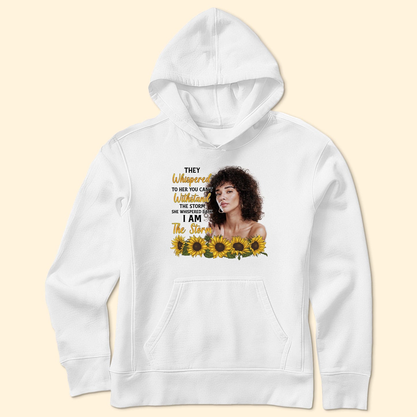 I Am The Storm - Personalized Photo Shirt