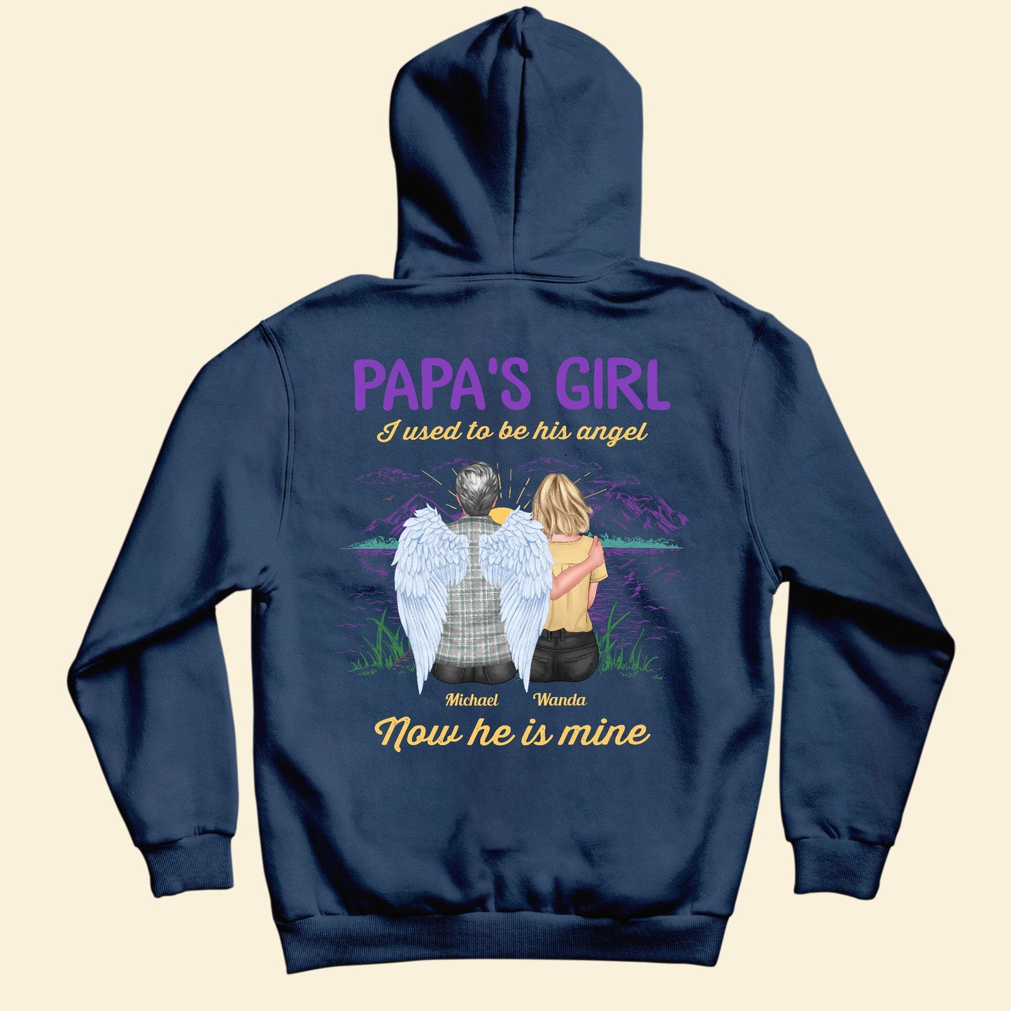 I Used To Be His Angel - Personalized Shirt