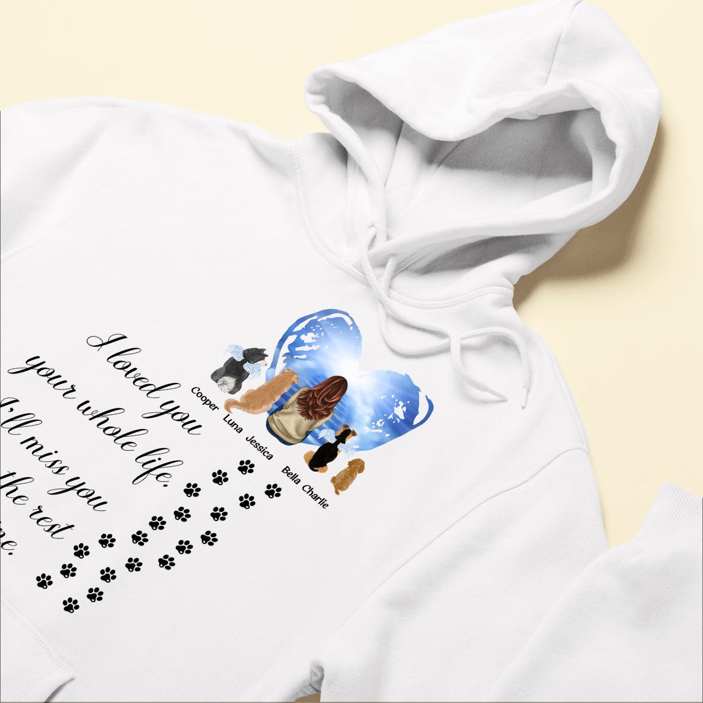 I'll Miss You For The Rest Of Mine Pet Memorial - Personalized Shirt