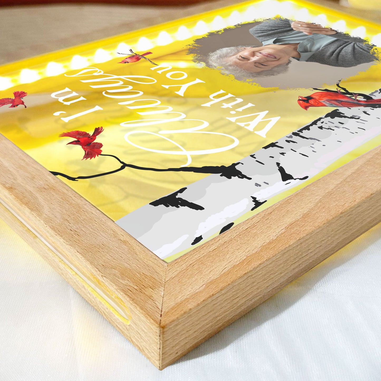 I'm Always With You - Personalized Photo Frame Lamp