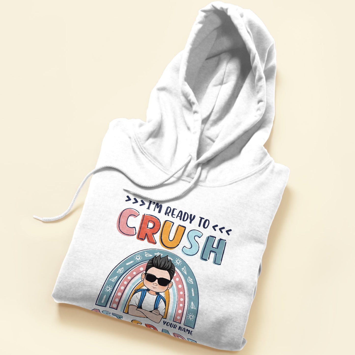 Iƒ??m Ready To Crush 1st Grade, Funny Custom Shirt, Preschool Gift For Kids-Macorner