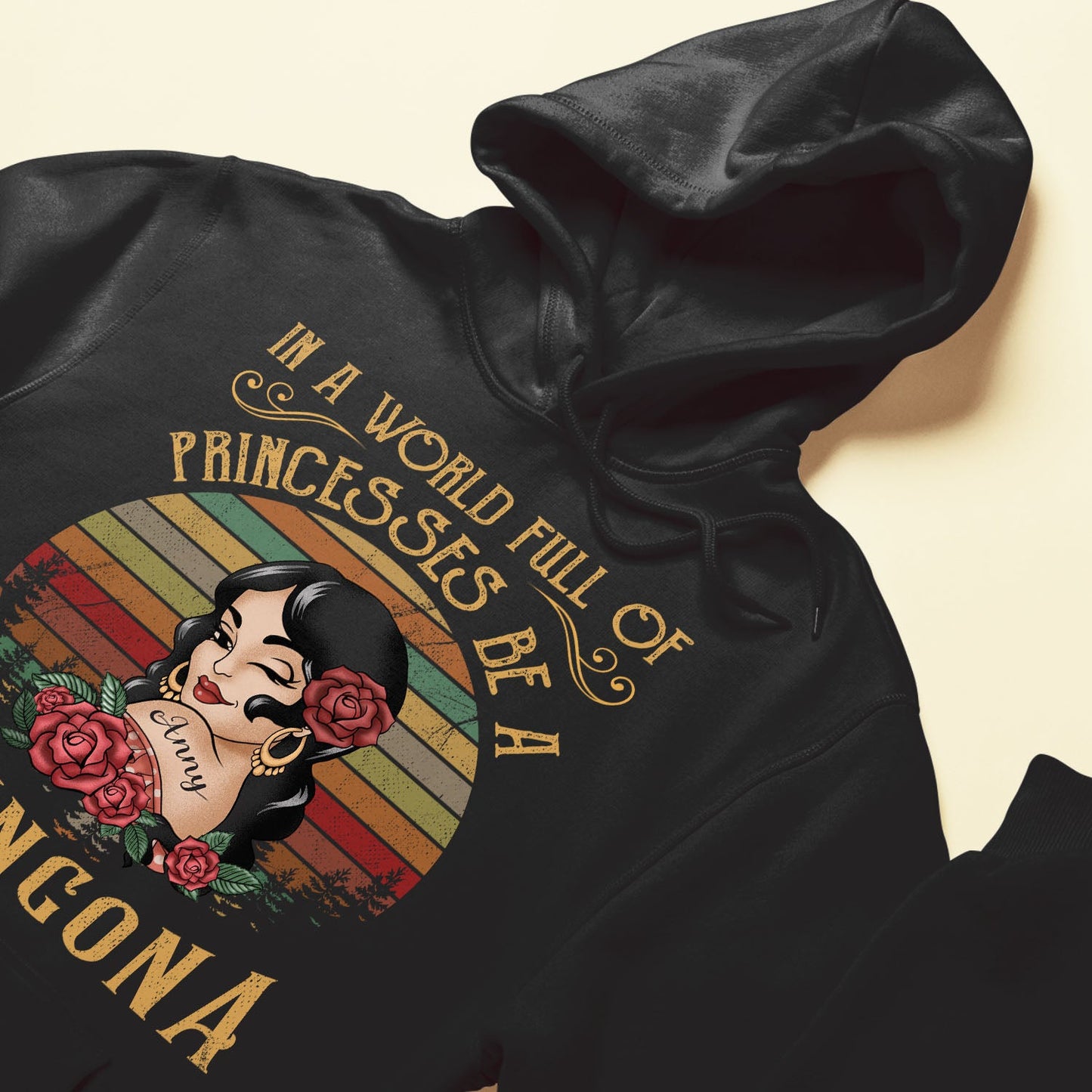 In A World Full Of Princesses Be A Chingona - Personalized Shirt - Hispanic Heritage Month Gift For Hispanics