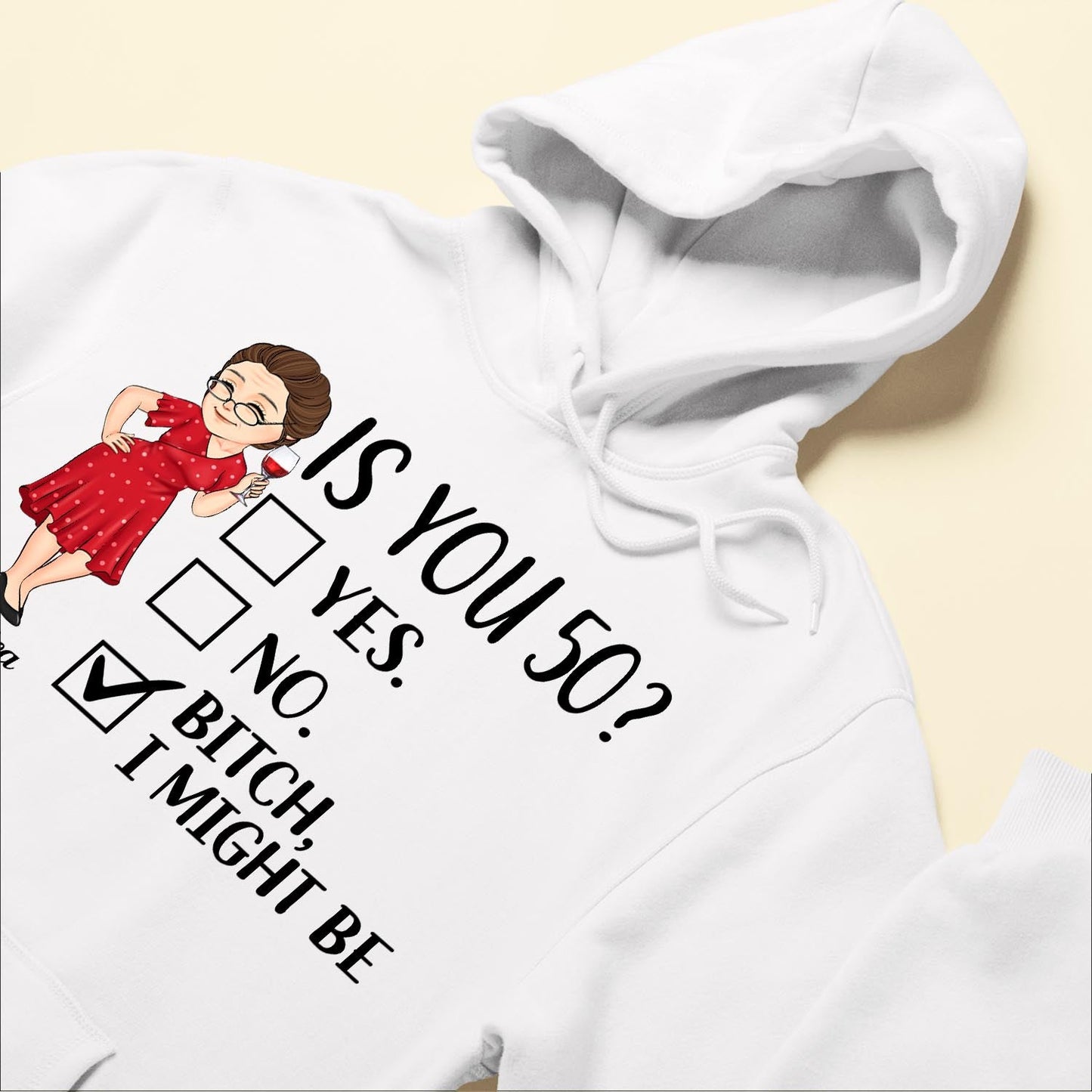 Is You 50? - Personalized Shirt - Birthday, Retirement Gift For Her, Woman, Mom, Mother, Grandma