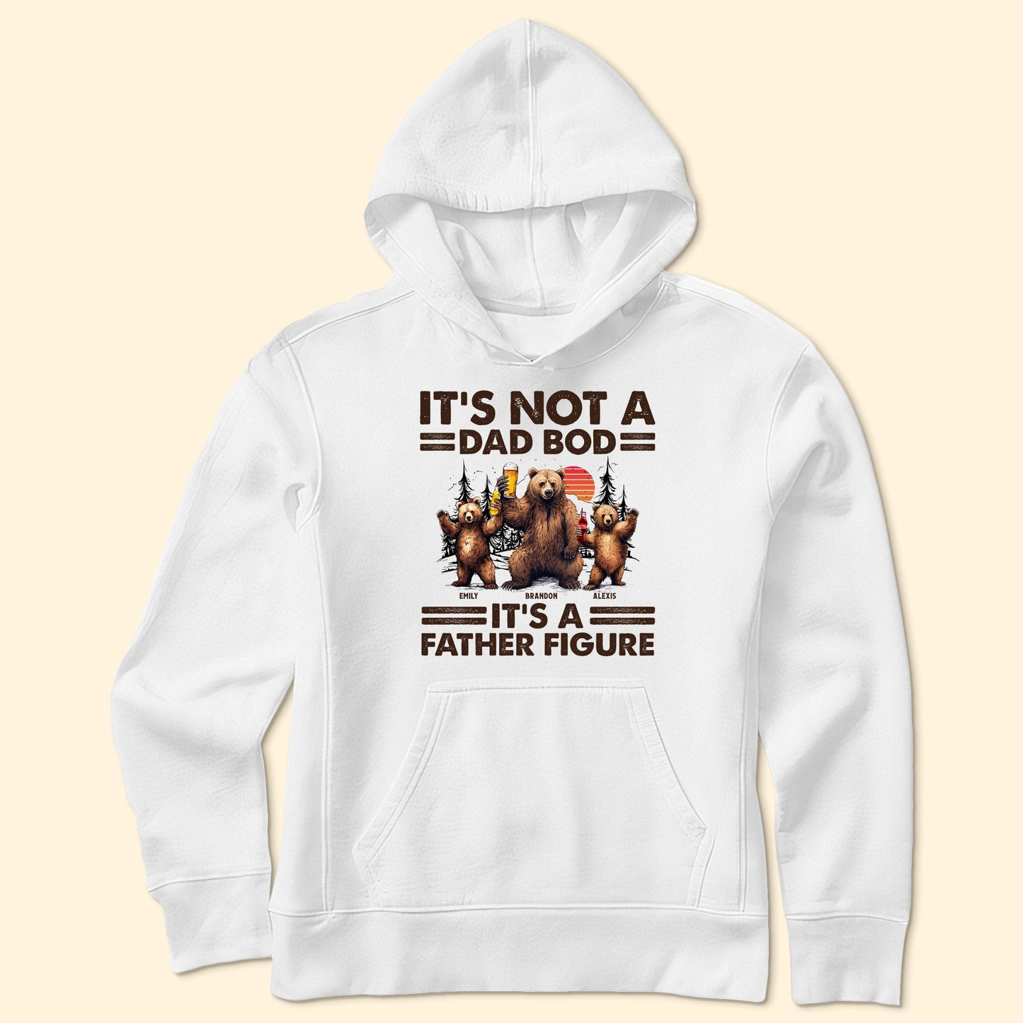 It's Not A Dad Bod It's A Father Figure - Personalized Shirt