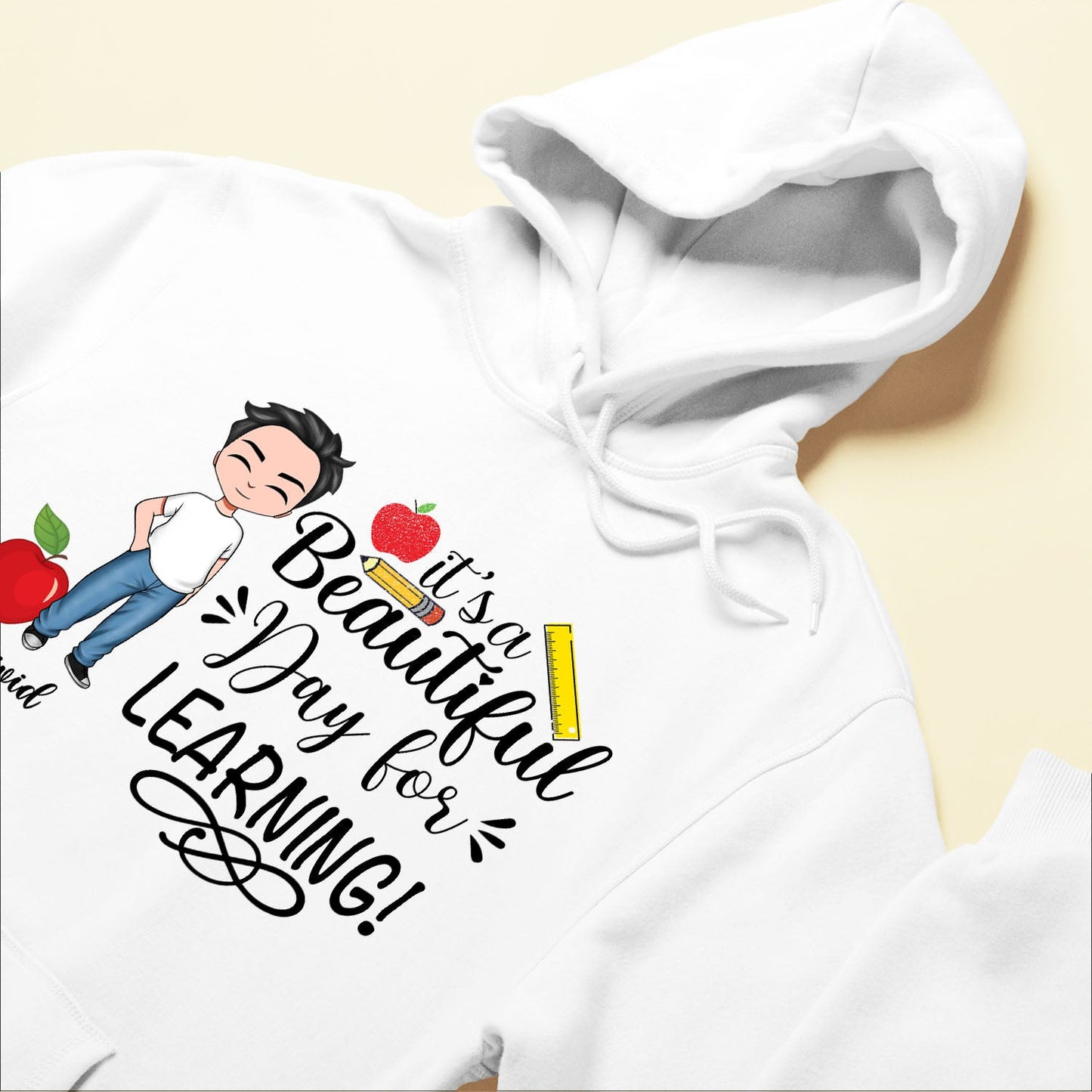 It's A Beautiful Day For Learning - Personalized Shirt - Gift For Teachers