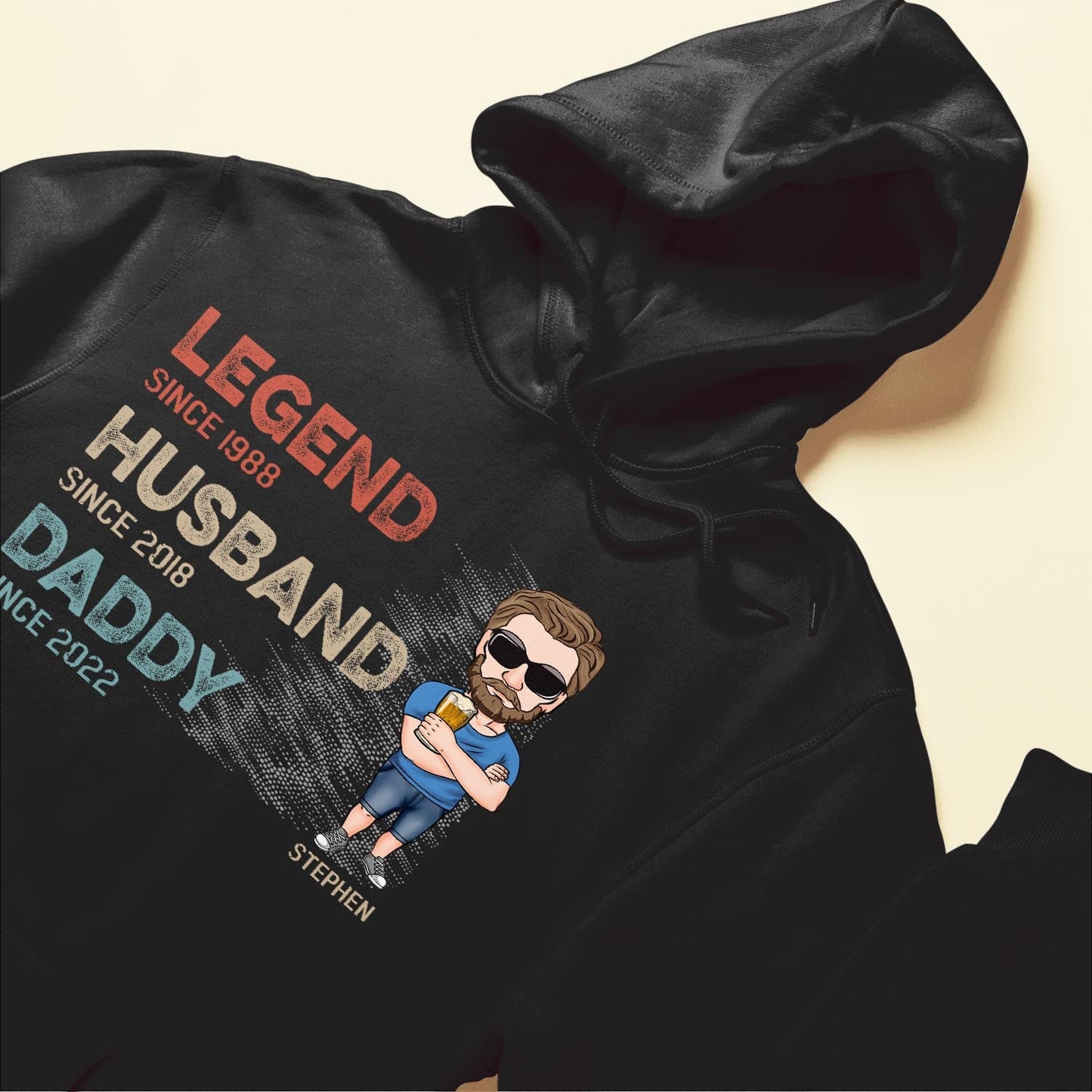 Legend Husband Daddy - Personalized Shirt - Father's Day, Birthday, Funny Gift For Dad, Father, Husband, Grandpa - Gift From Wife, Son, Daughter, Grandson, Granddaughter