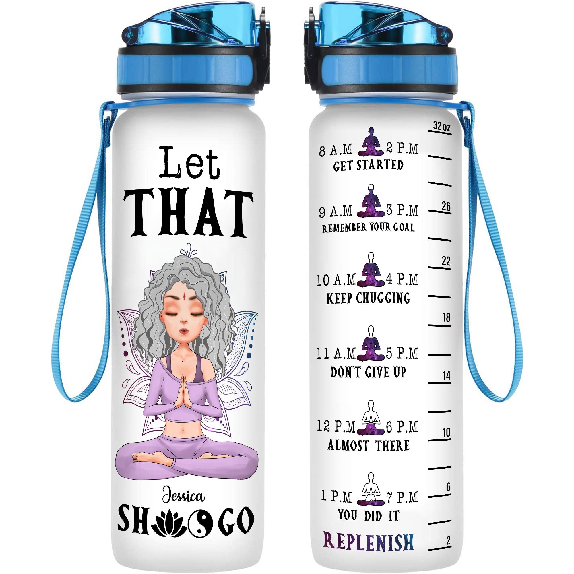 Personalized Girls Trip Water Bottle - We're Always Together We're