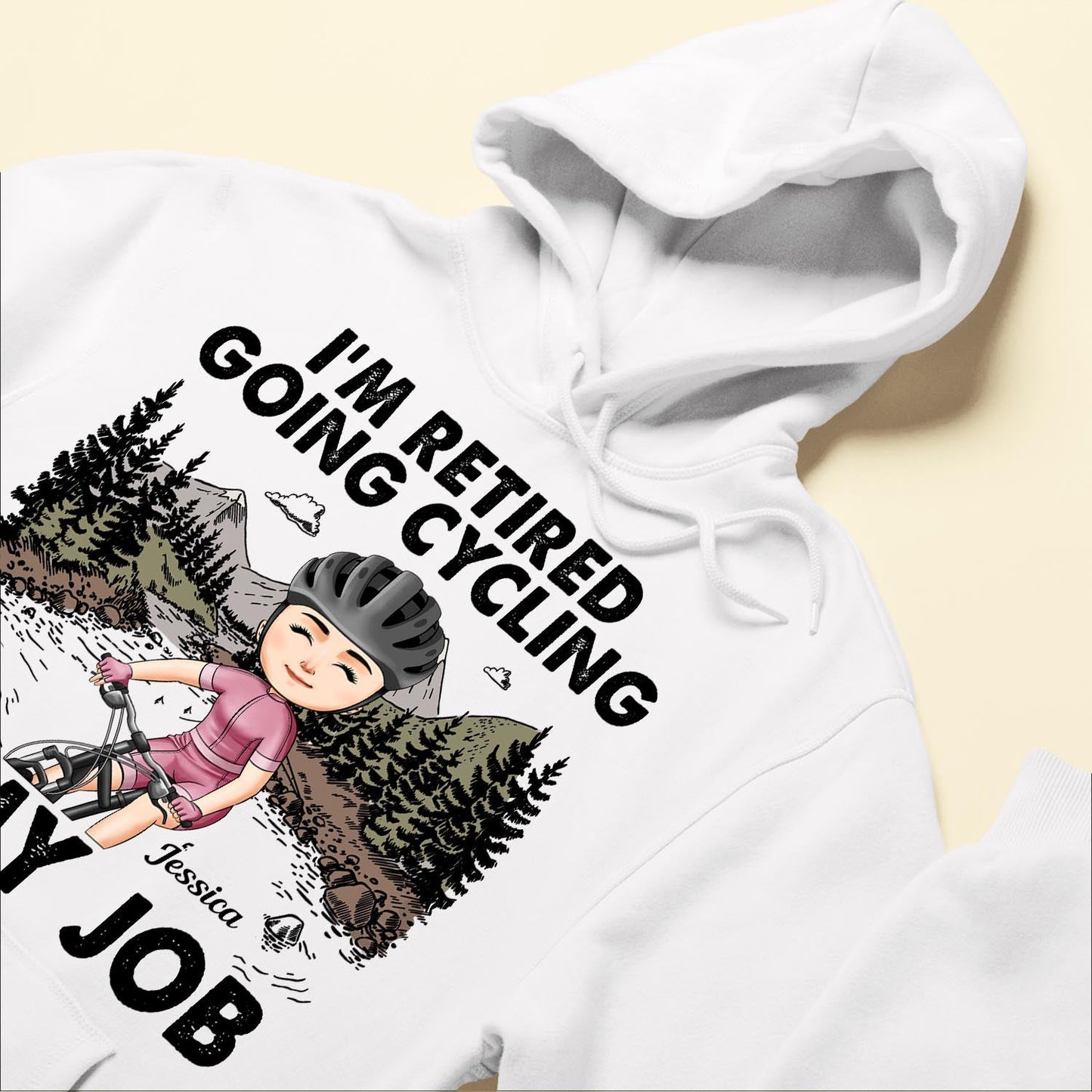 Life Behind Bars - Personalized Shirt - Birthday, Motivation Gift For Her, Girl, Woman, Cyclist, Biker