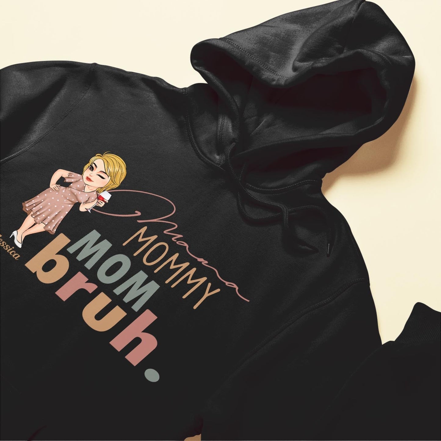 Mama Mommy Mom Bruh - Personalized Shirt - Birthday, Funny, Mother's Day Gift For Mom, Mother, Wife, Grandma, Nana