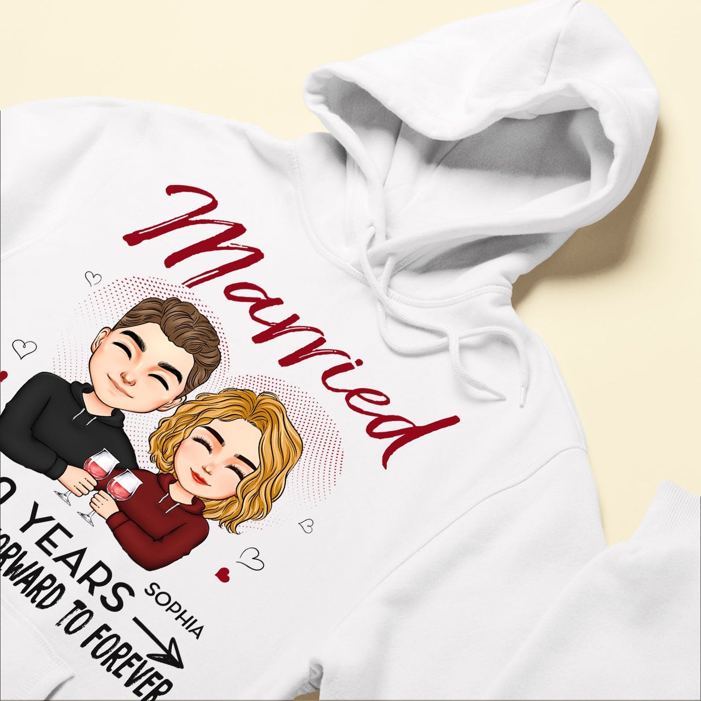 Married And Look Forward To Forever - Personalized Shirt