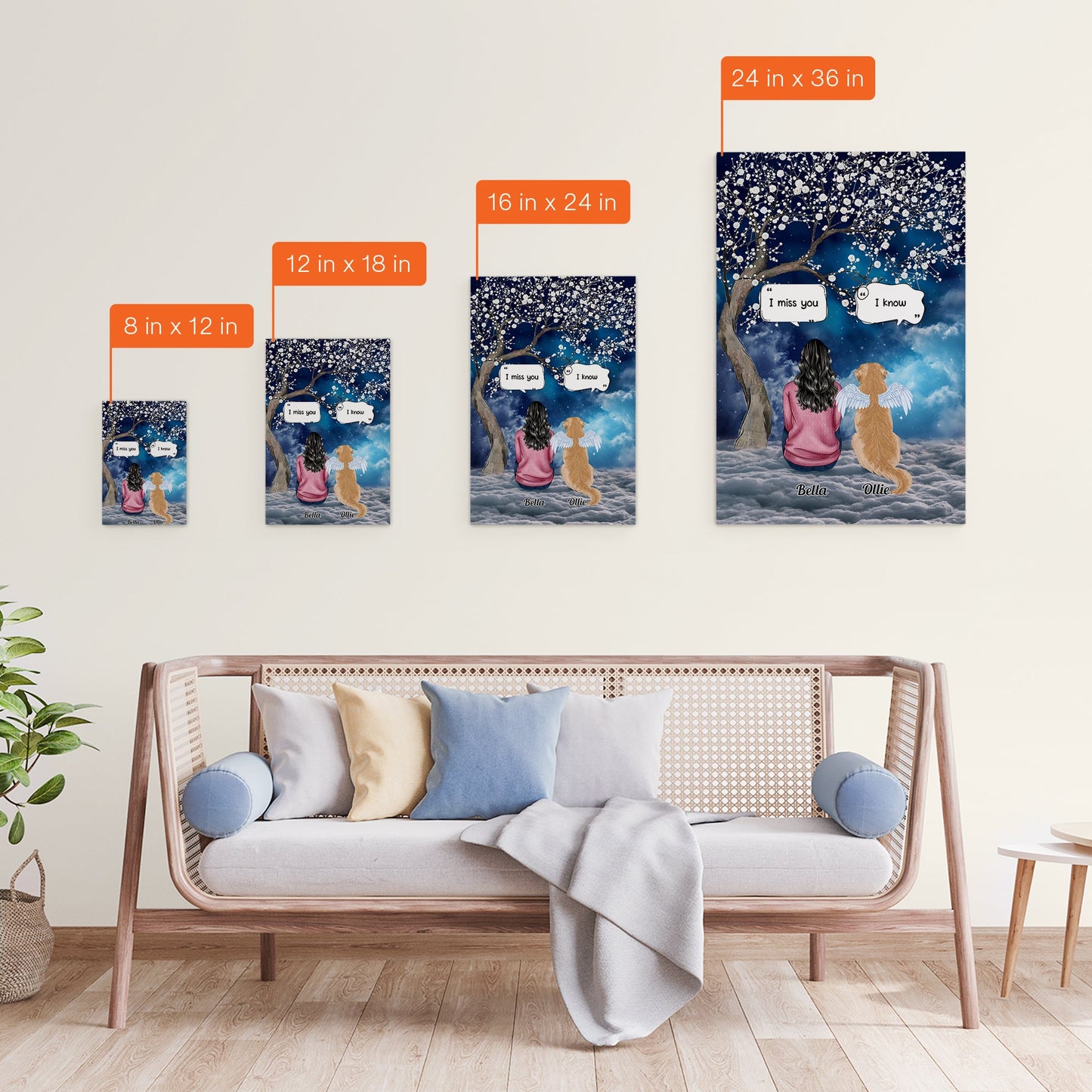 Memorial Pet - Personalized Poster/Wrapped Canvas