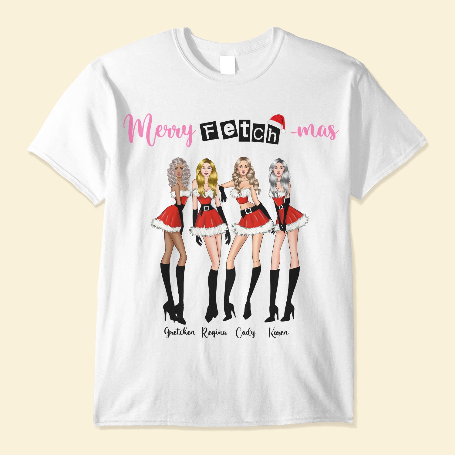 Merry Fetchmas Christmas T-Shirt Mean Girls